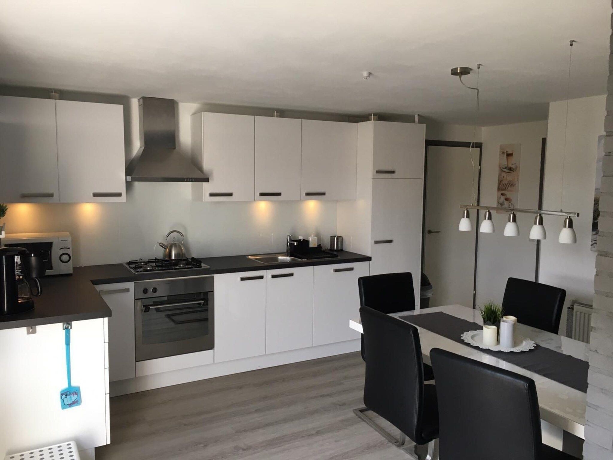 De keuken van De Schelp 24 in Sint Maartenszee