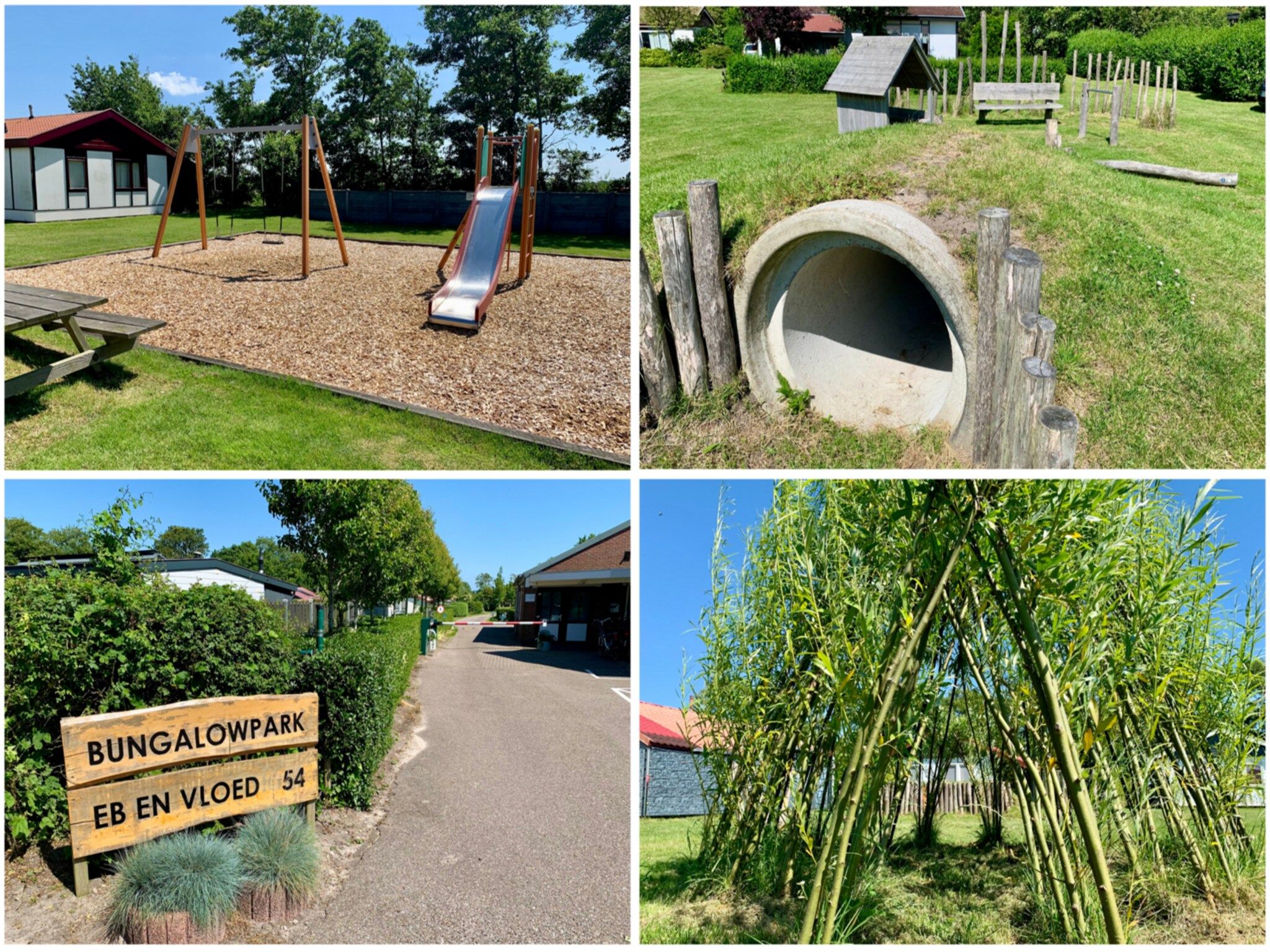De tuin van Eb en Vloed 65 in Sint Maartenszee