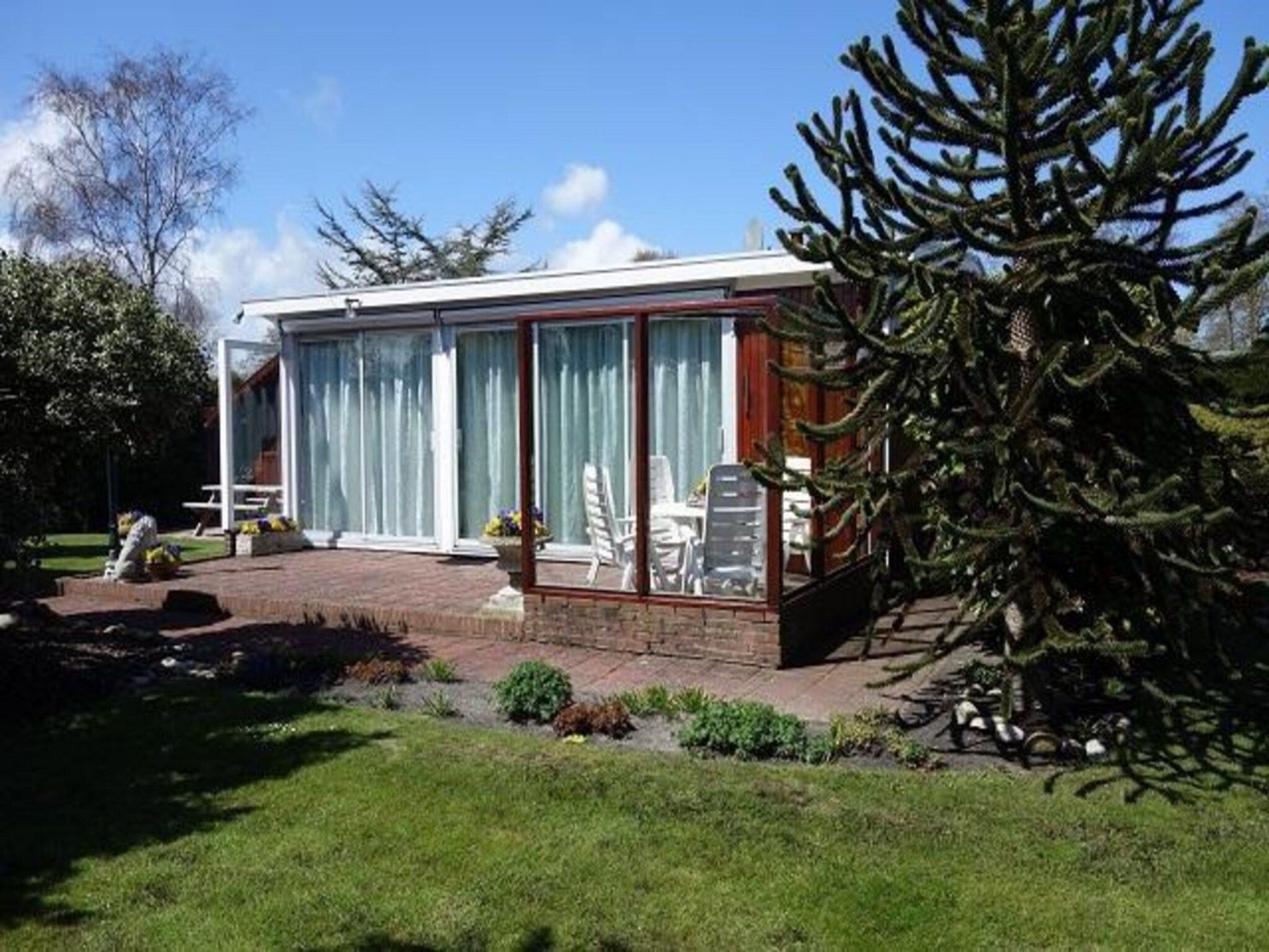 De woonkamer van Eureka 032 in Sint Maartenszee