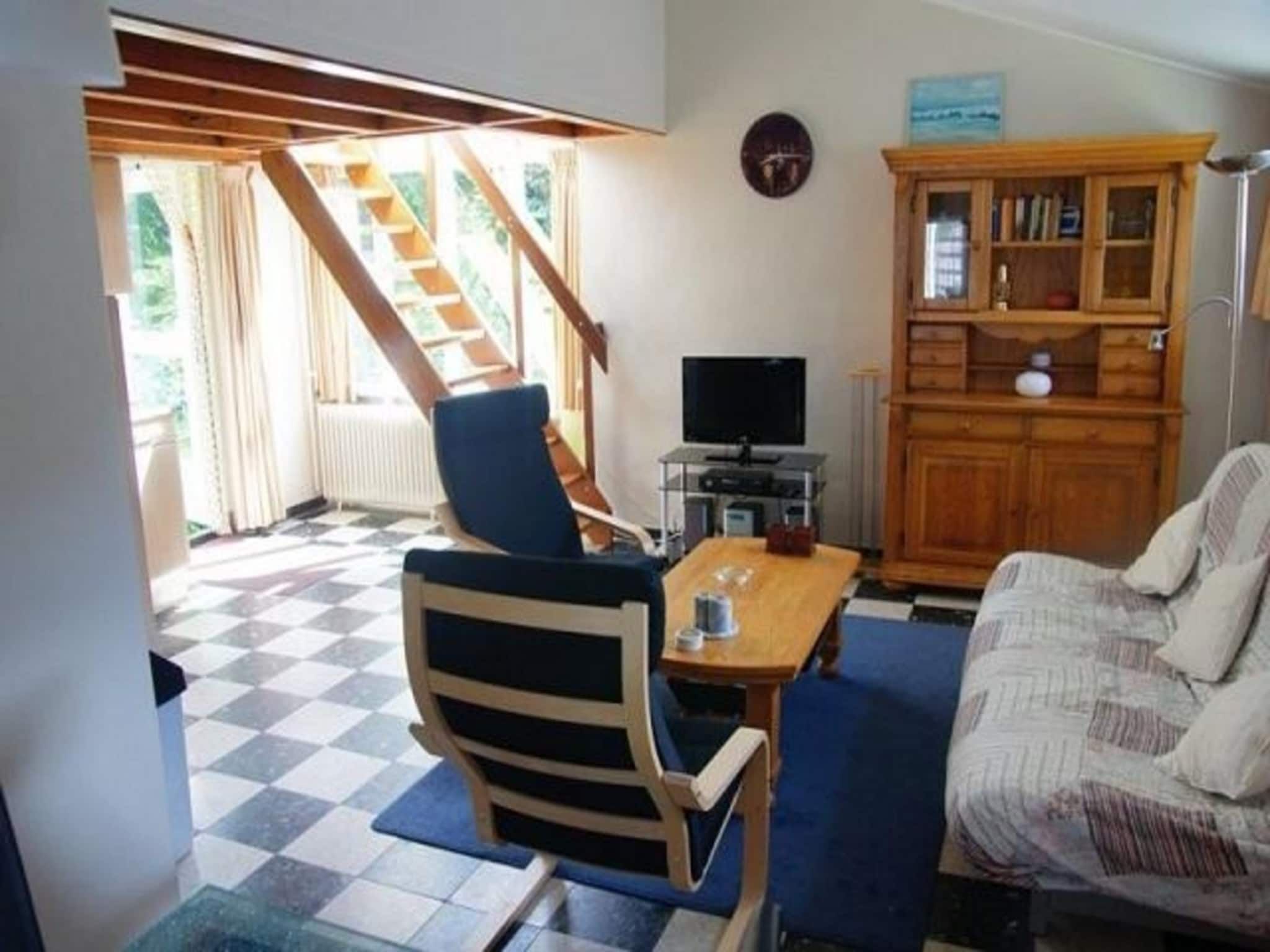 De woonkamer van Eriksstraat 8 in Petten