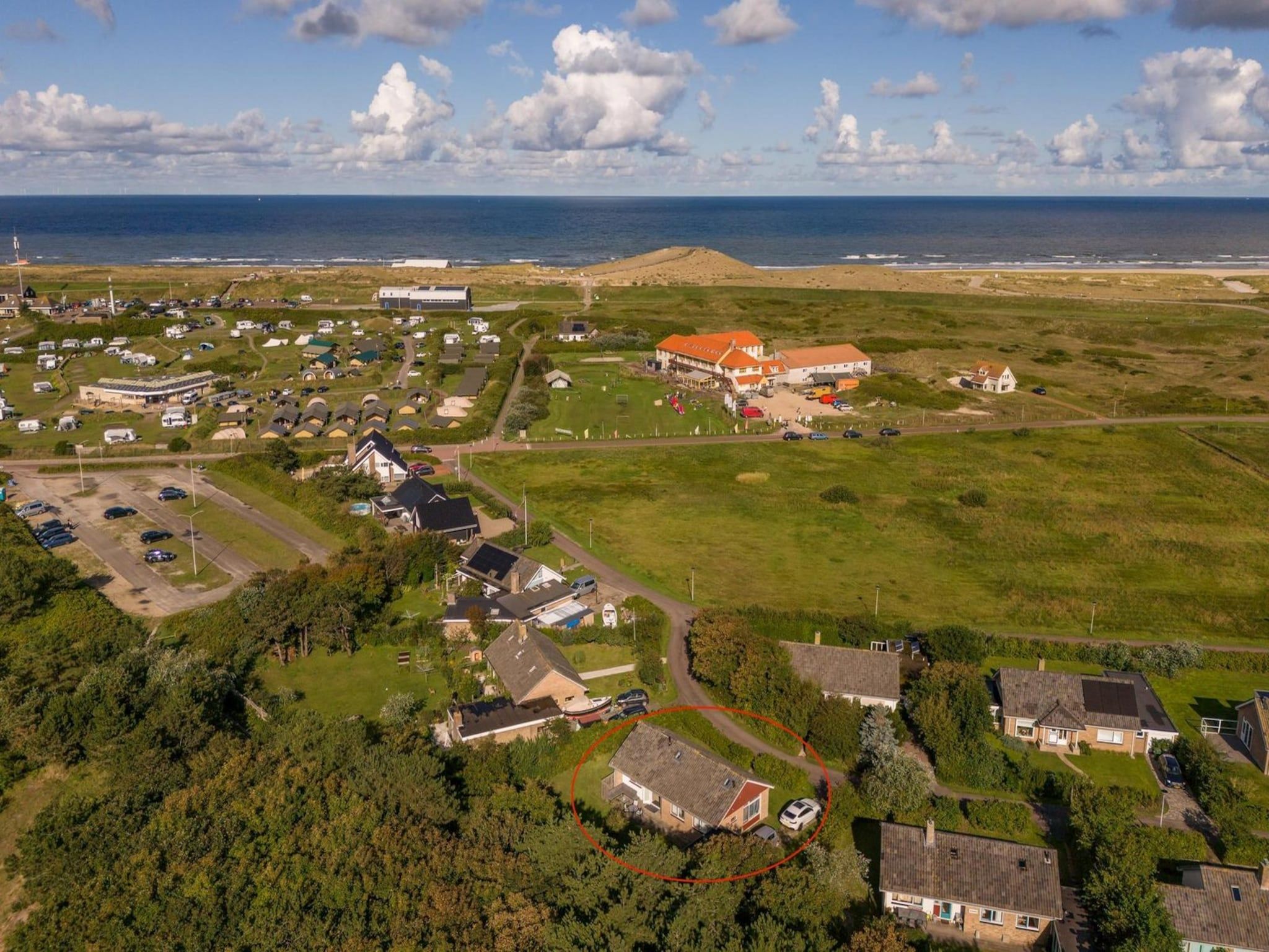 De omgeving van Korfwaterweg 41 in Petten