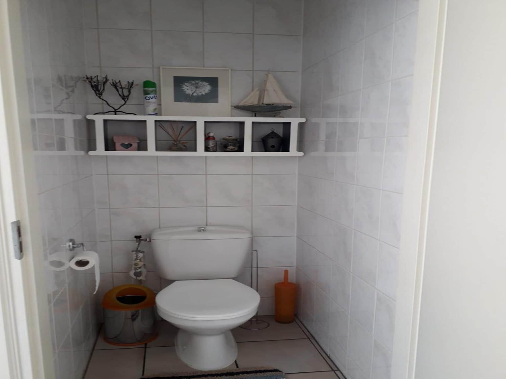 De badkamer van Singel 62 in Petten