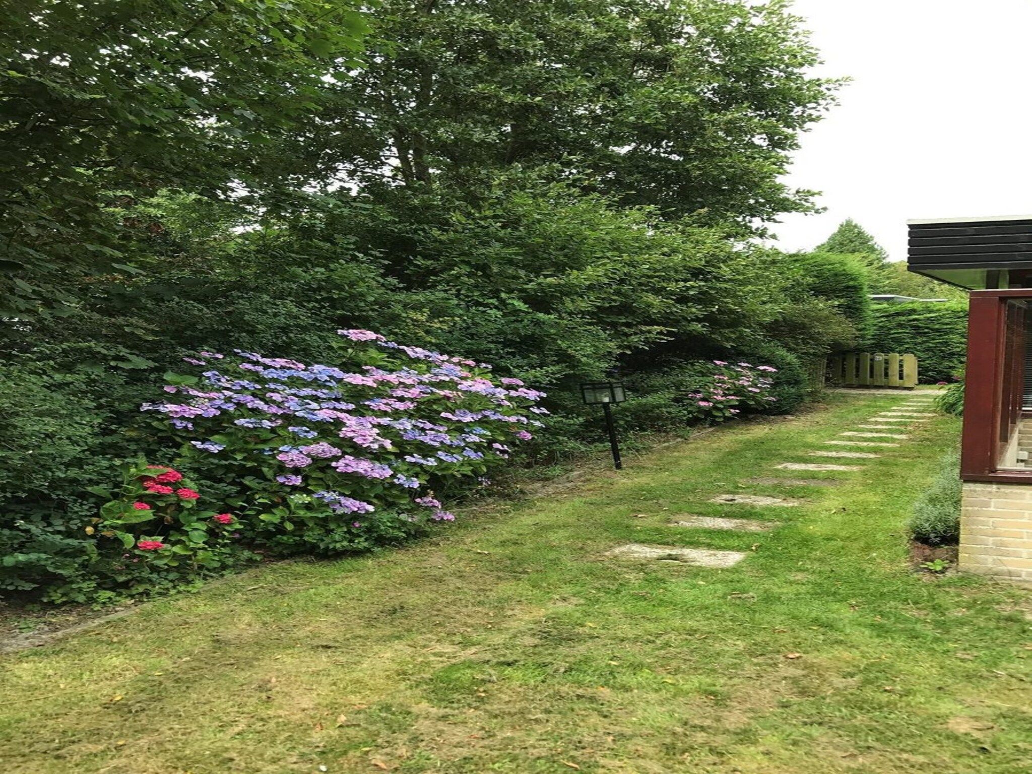 De tuin van Wildrijk 96 in Sint Maartenszee