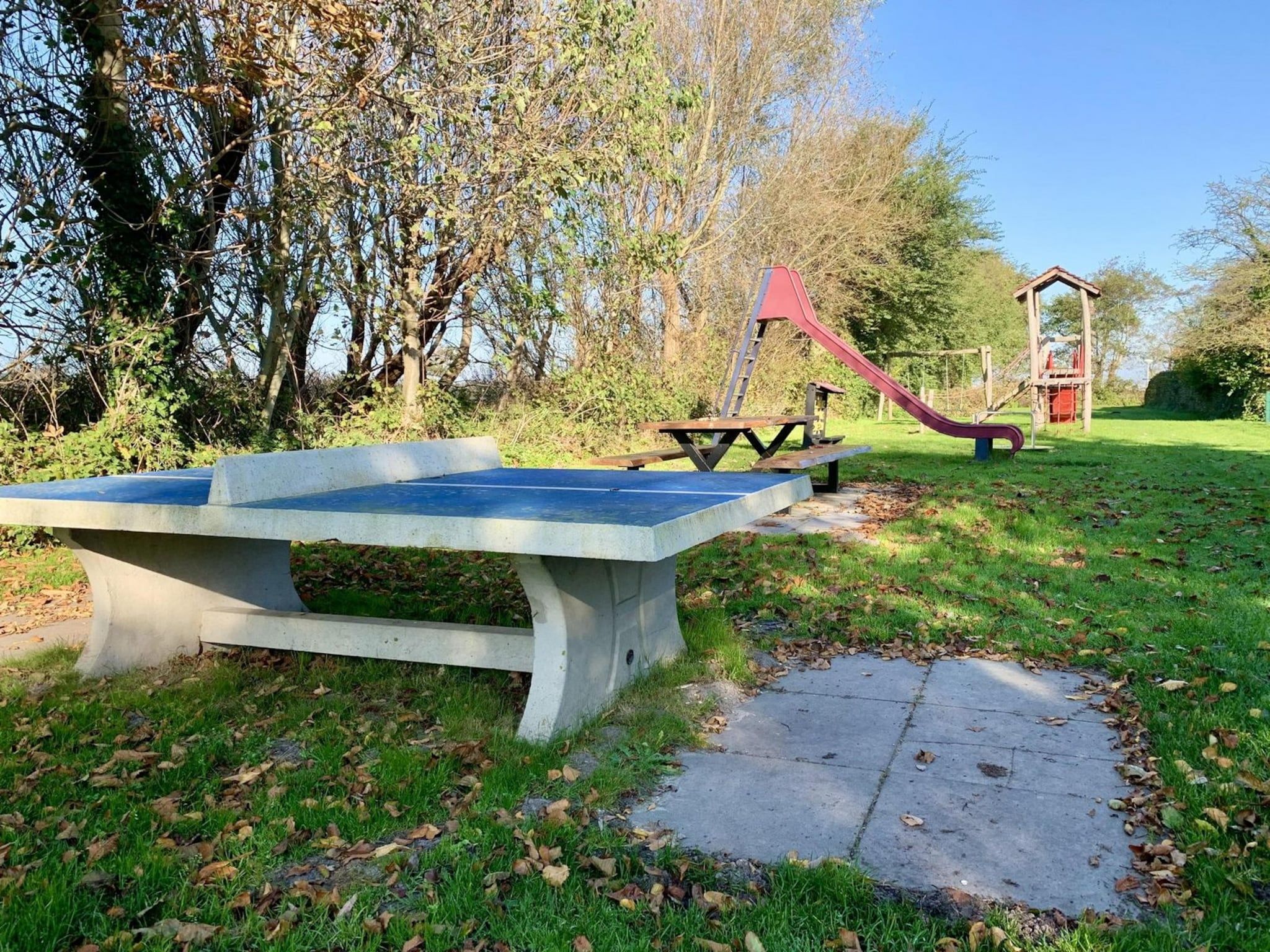 De tuin van Zeewaard 14 in Sint Maartenszee