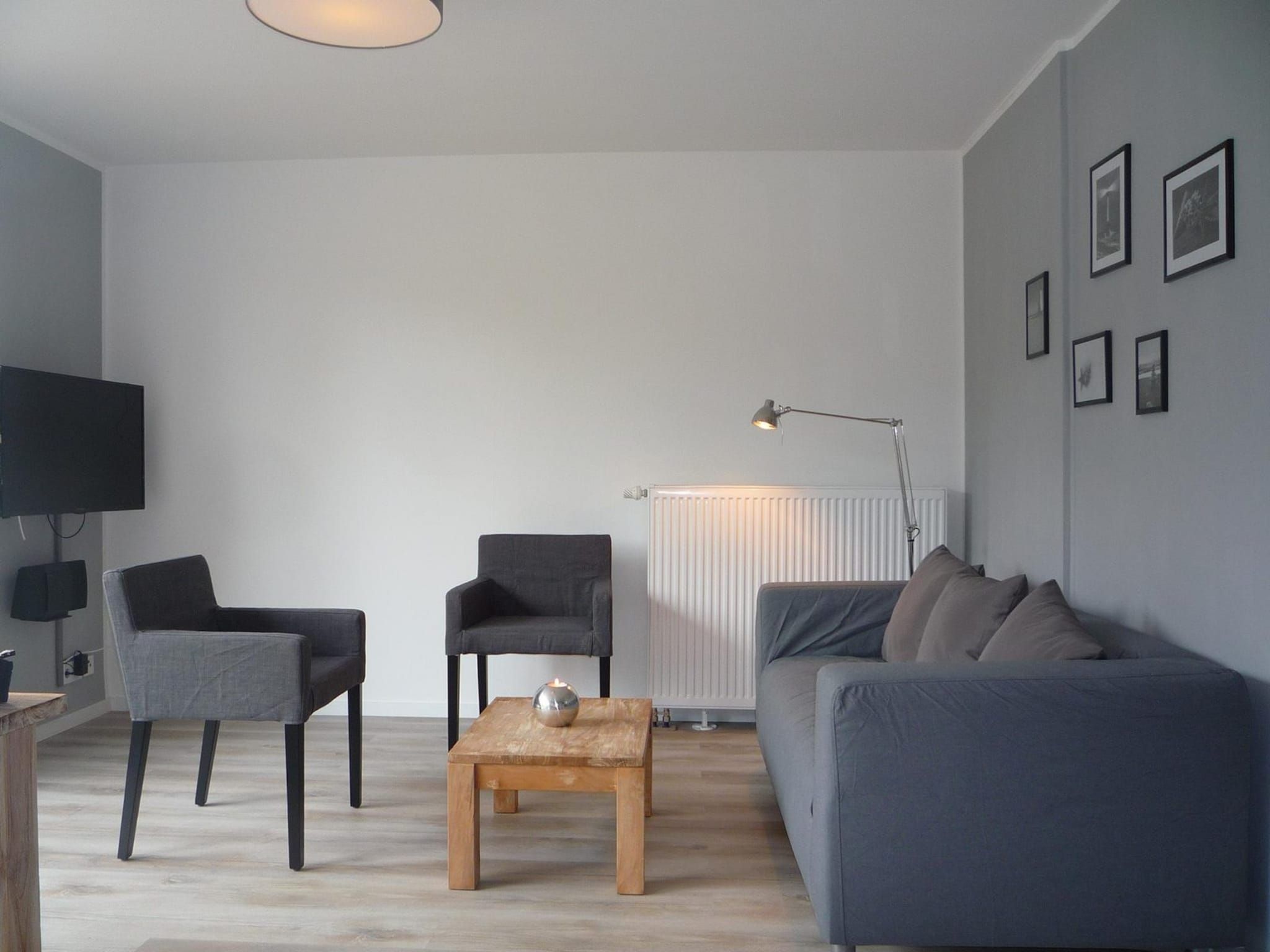 De woonkamer van Eureka 015 - "Kalliste" in Sint Maartenszee