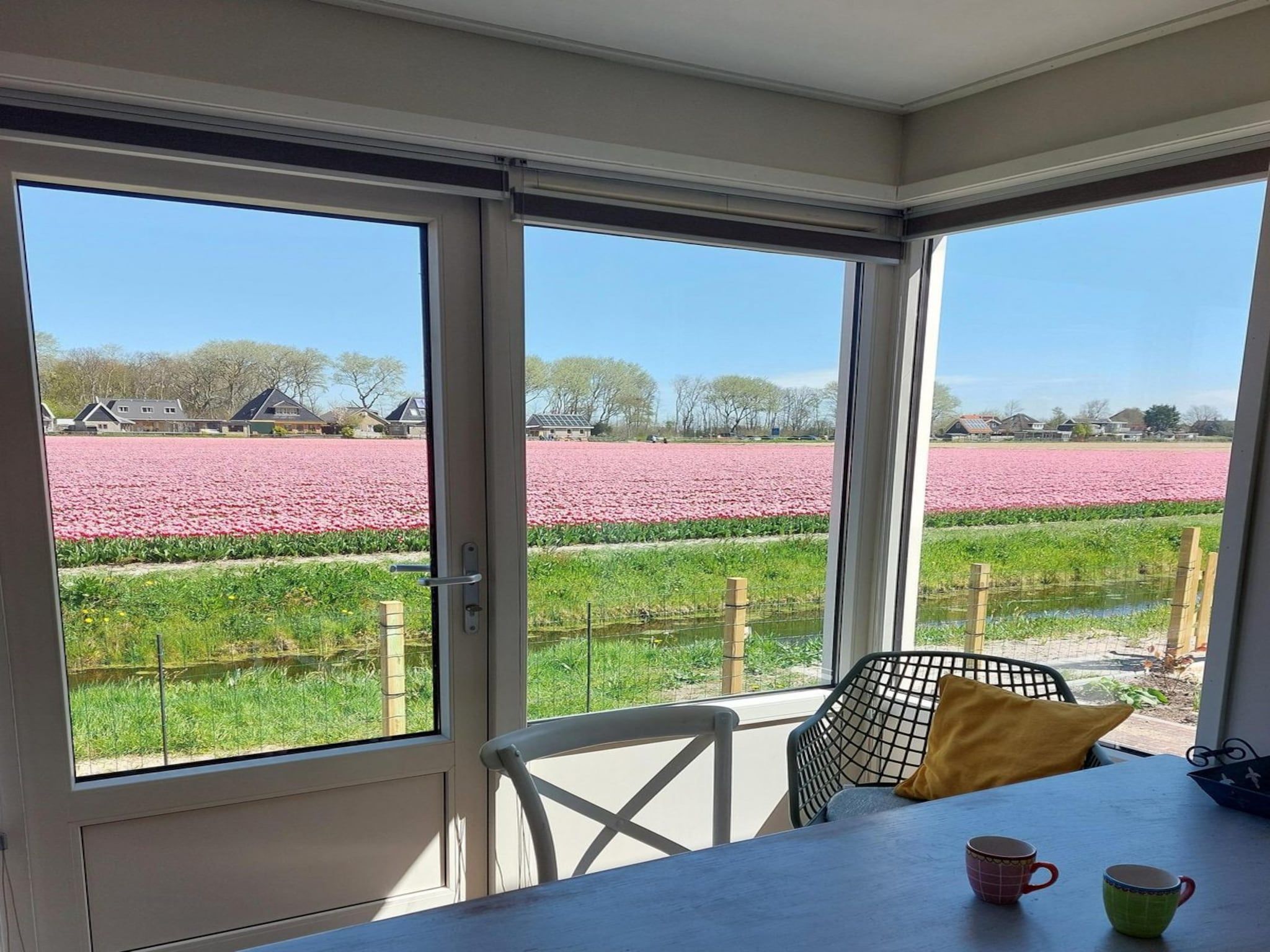 Het uitzicht vanaf Eureka 102 in Sint Maartensvlotbrug