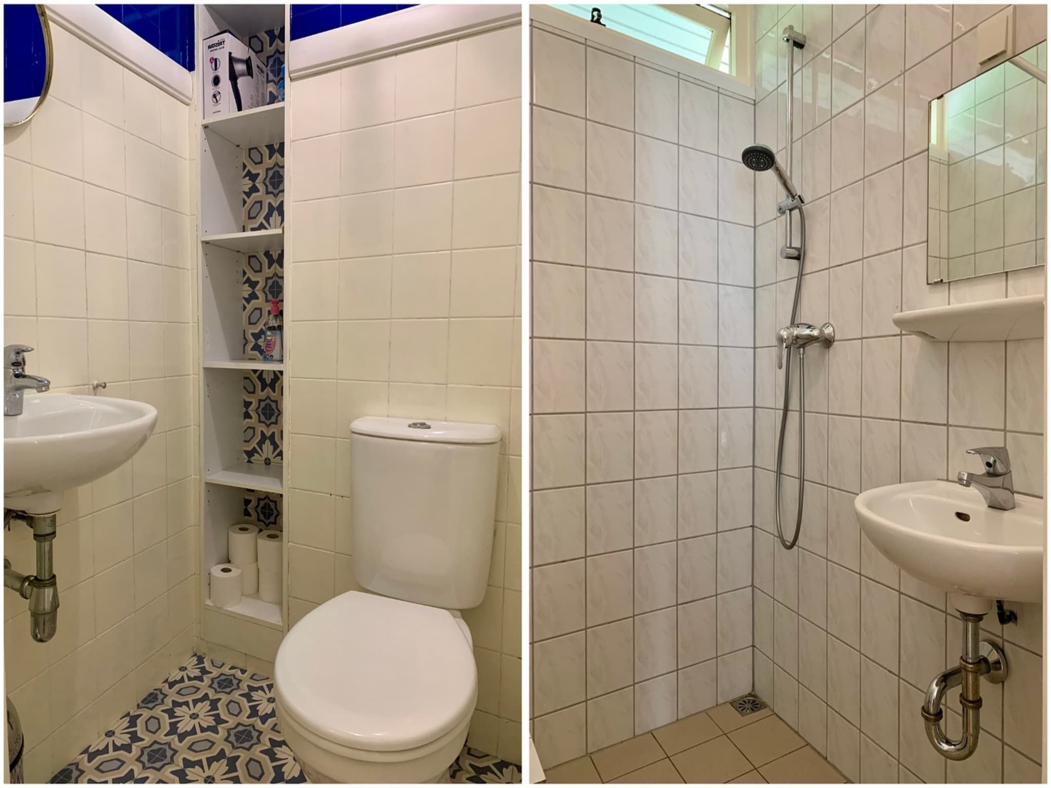De badkamer van Eureka 061 in Sint Maartenszee
