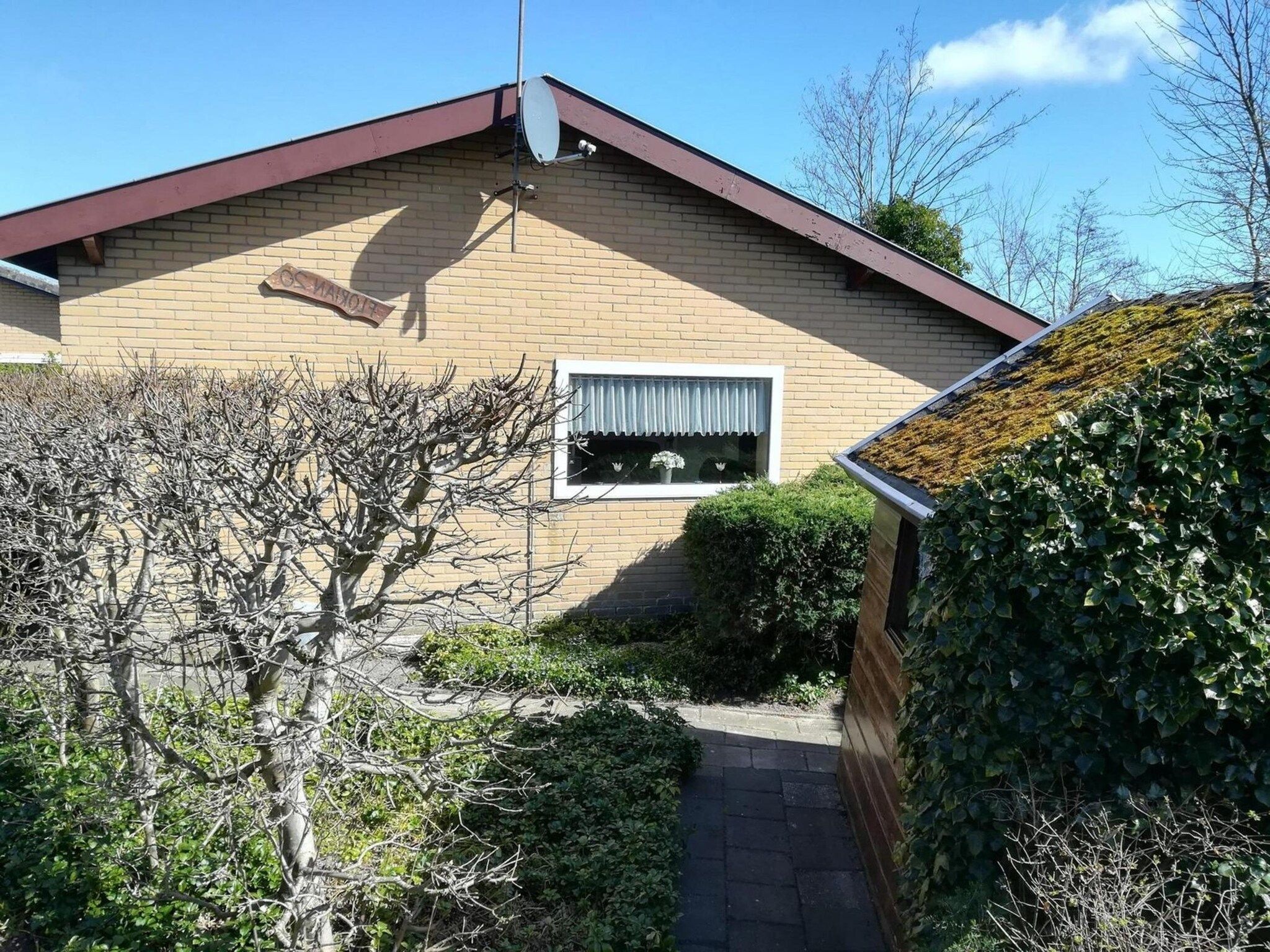 De tuin van Zeewaard 20 in Sint Maartenszee