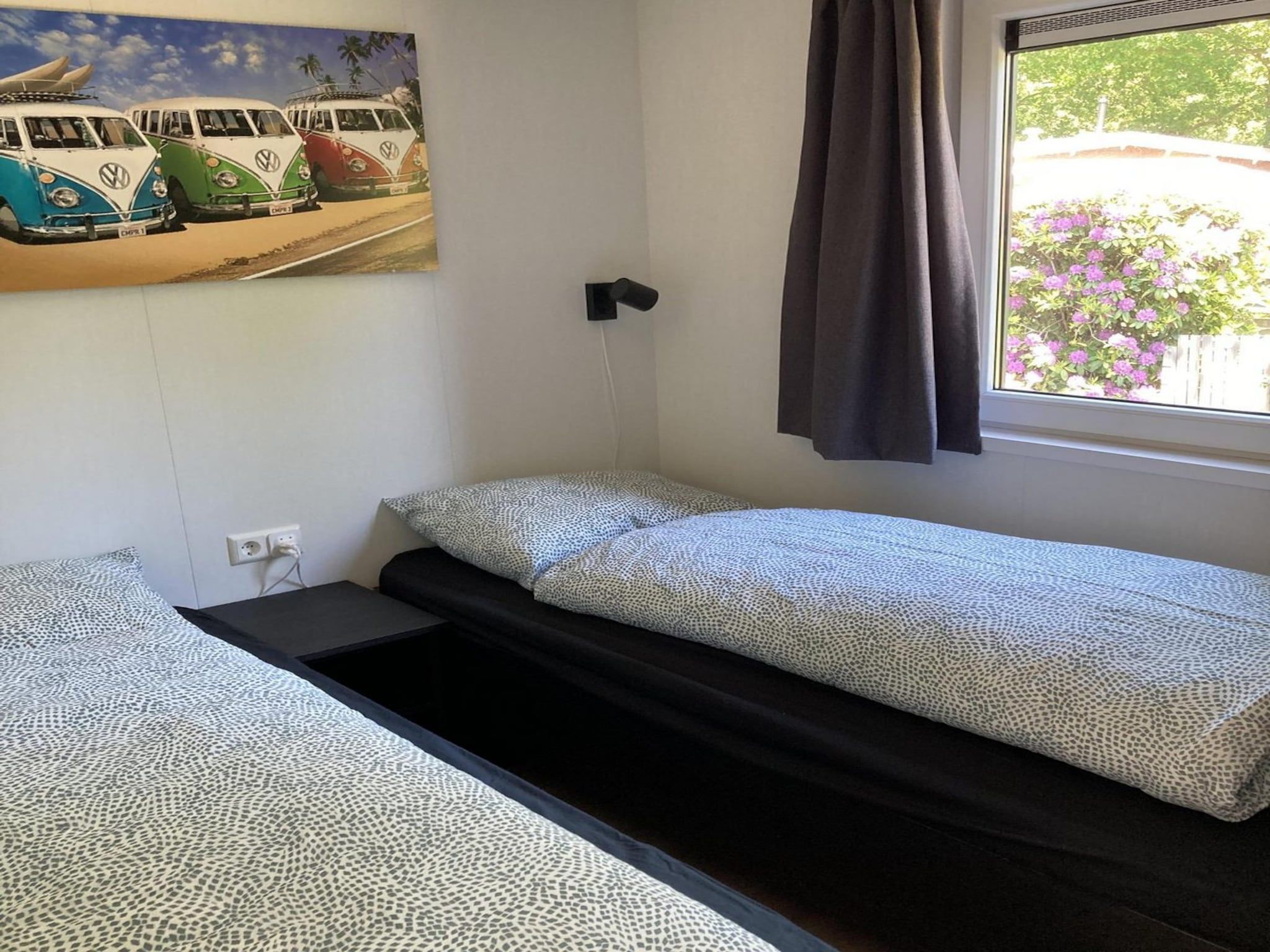Een slaapkamer van Campanula 225 in Sint Maartenszee