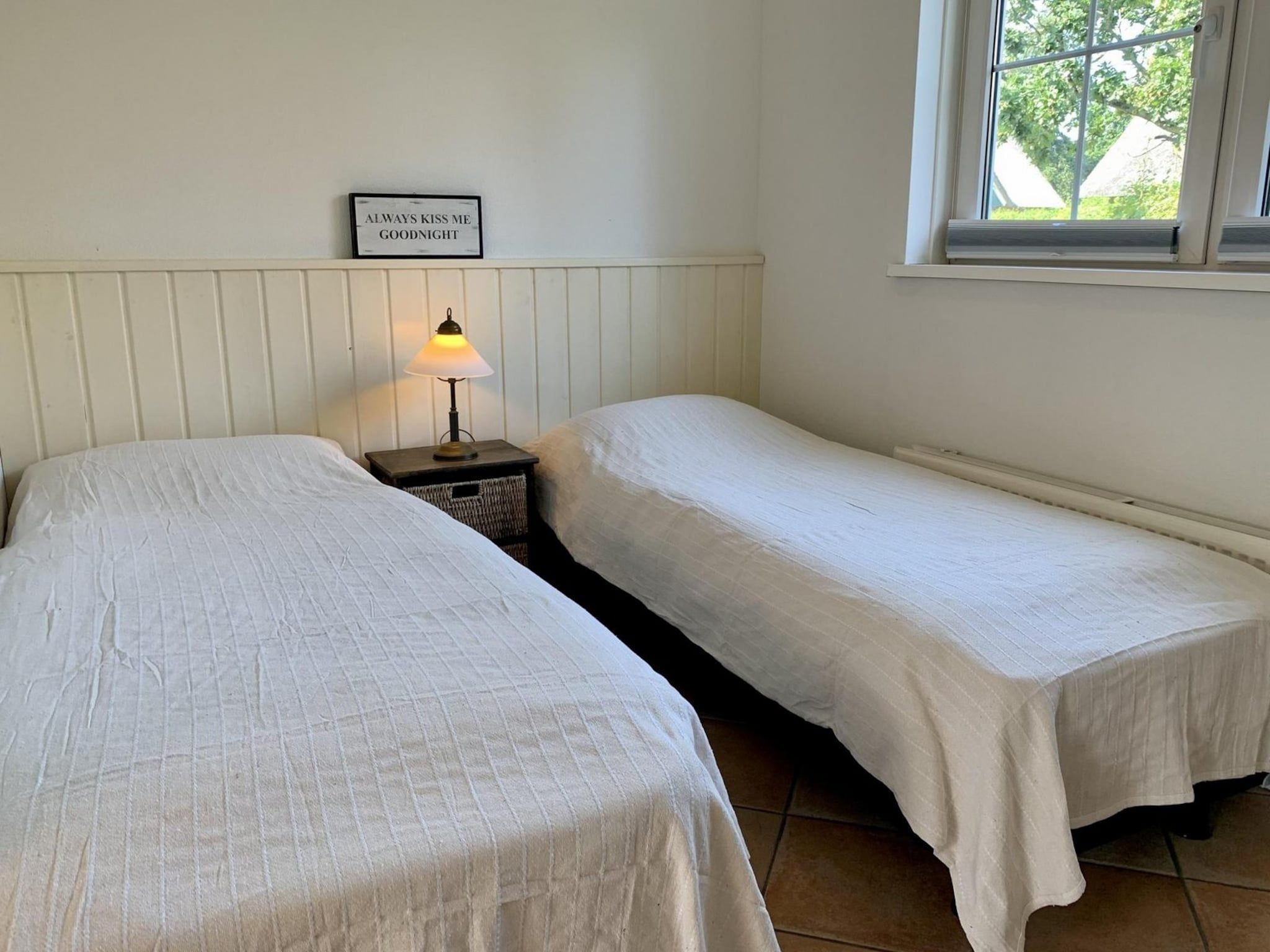 Een slaapkamer van Anzelhoef 7 in Sint Maartenszee