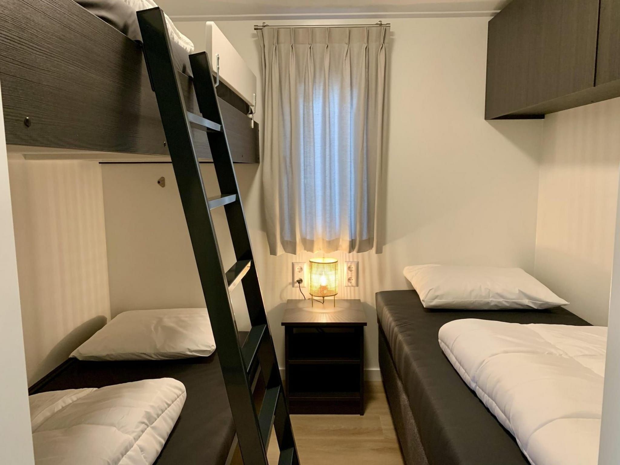Een slaapkamer van Campanula 224 in Sint Maartenszee