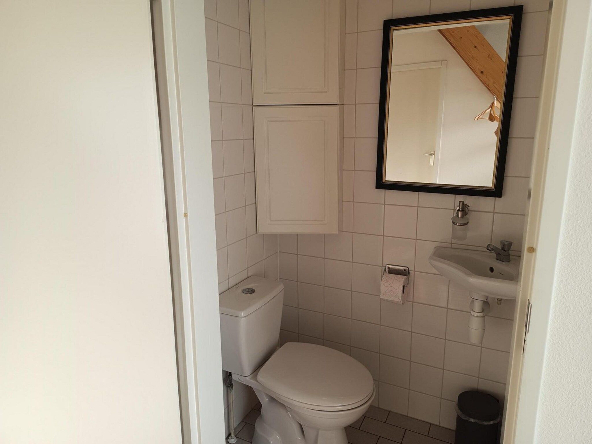 De badkamer van Vogelvrij 3 in Sint Maartenszee