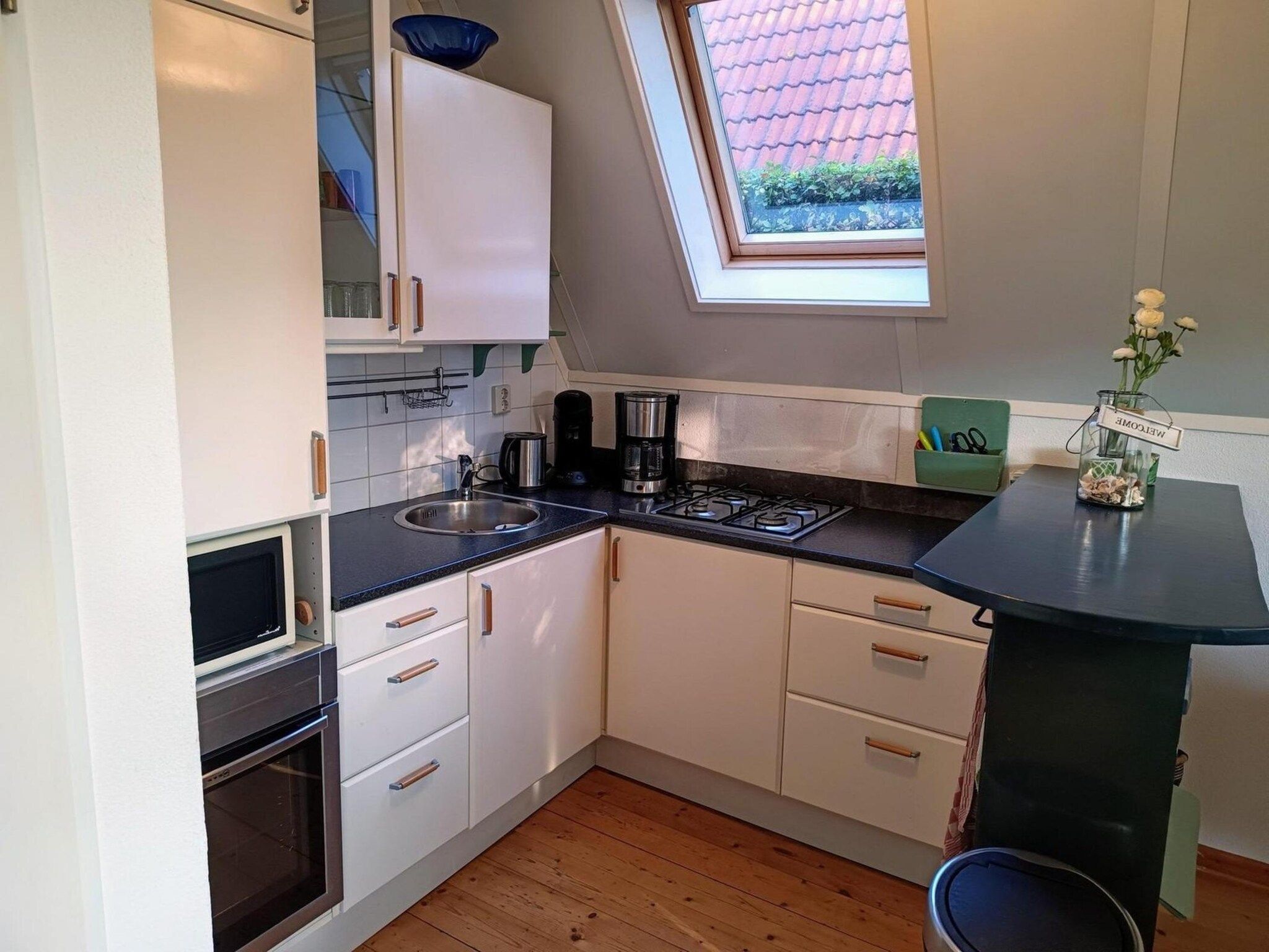 De keuken van Vogelvrij 3 in Sint Maartenszee
