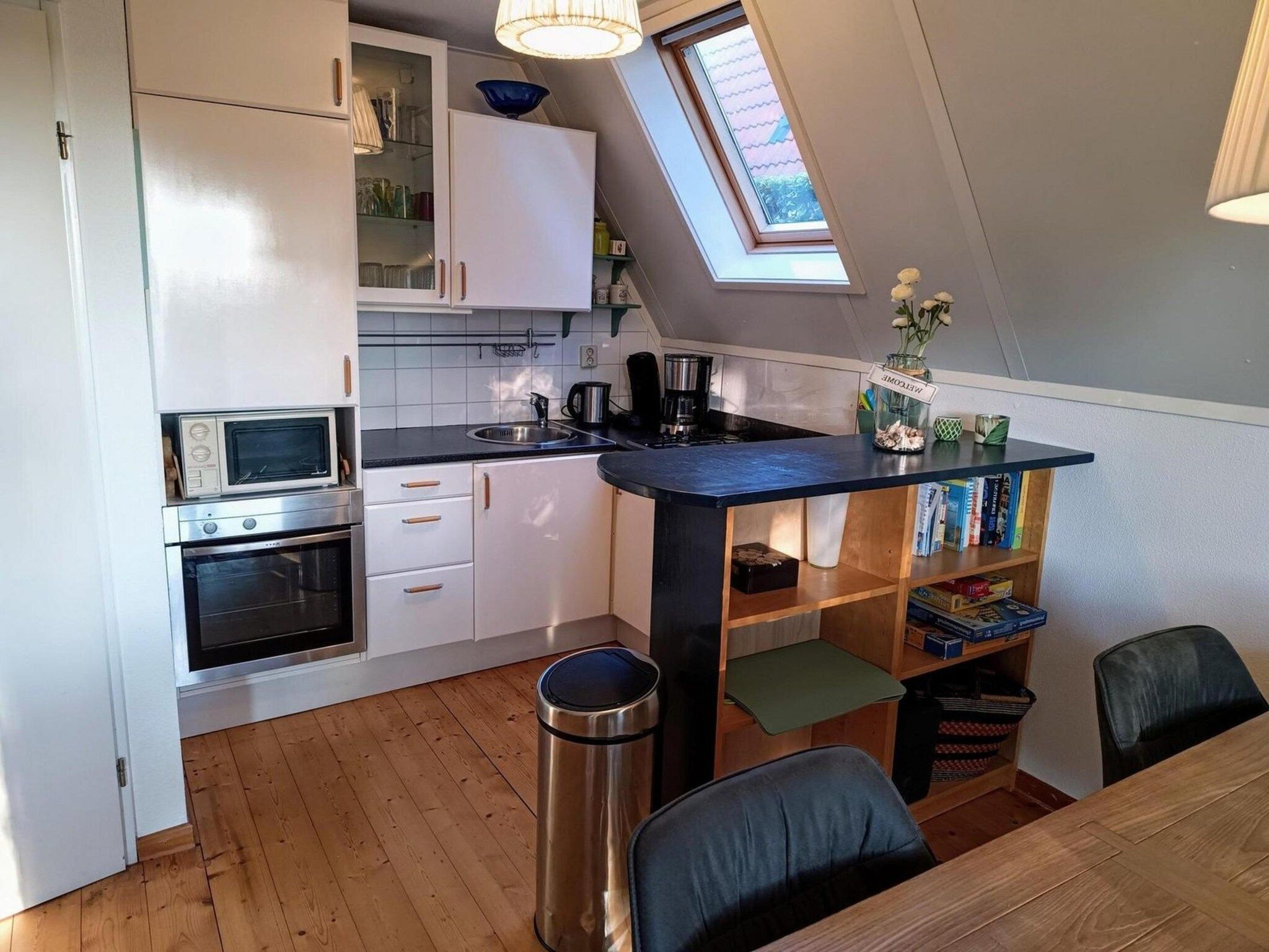 De keuken van Vogelvrij 3 in Sint Maartenszee