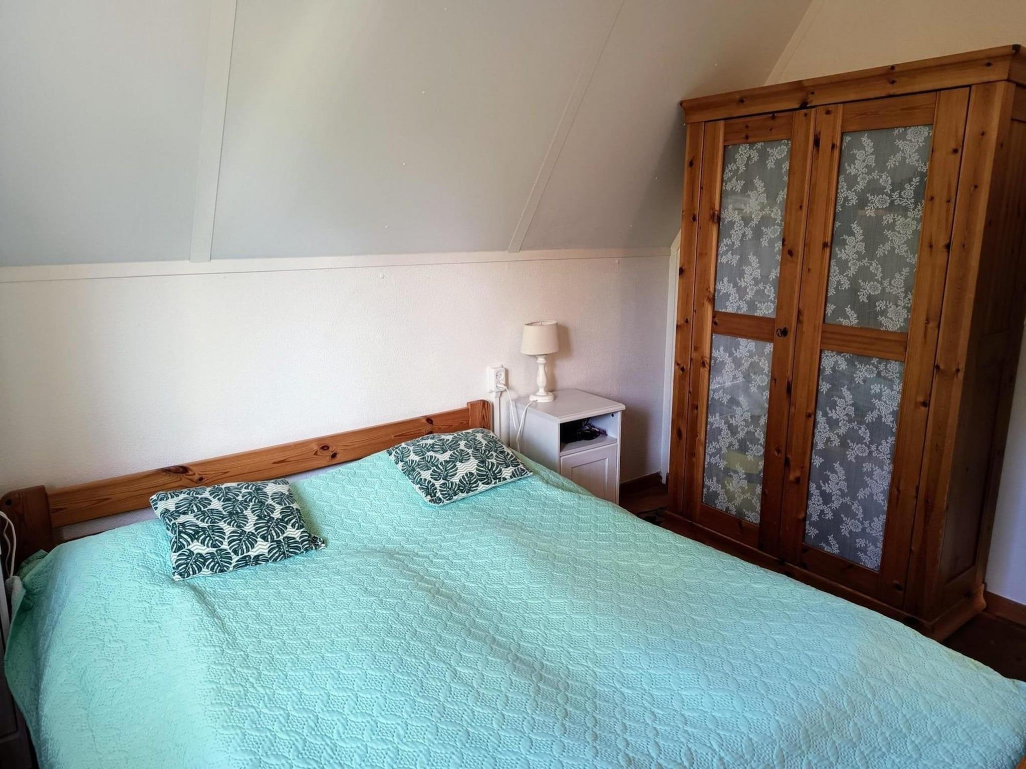 Een slaapkamer van Vogelvrij 3 in Sint Maartenszee