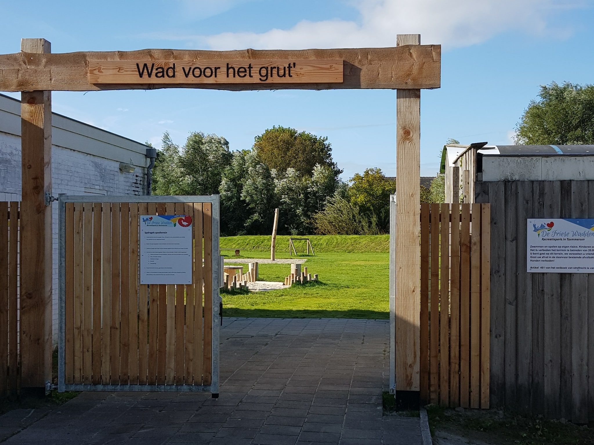 Voorzieningen bij VT101 in Tzummarum