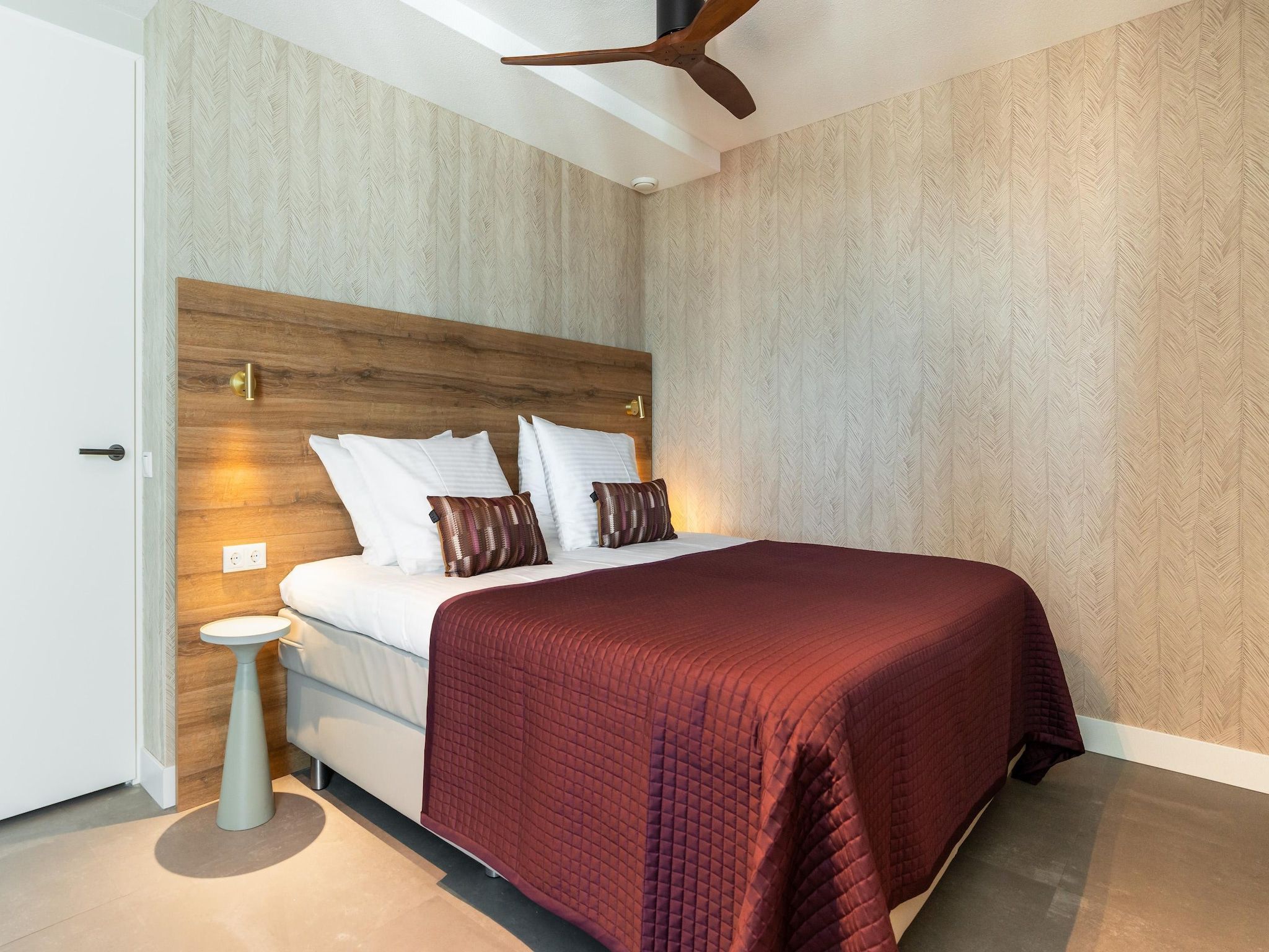 Een slaapkamer van Walden 5 in Den Haag
