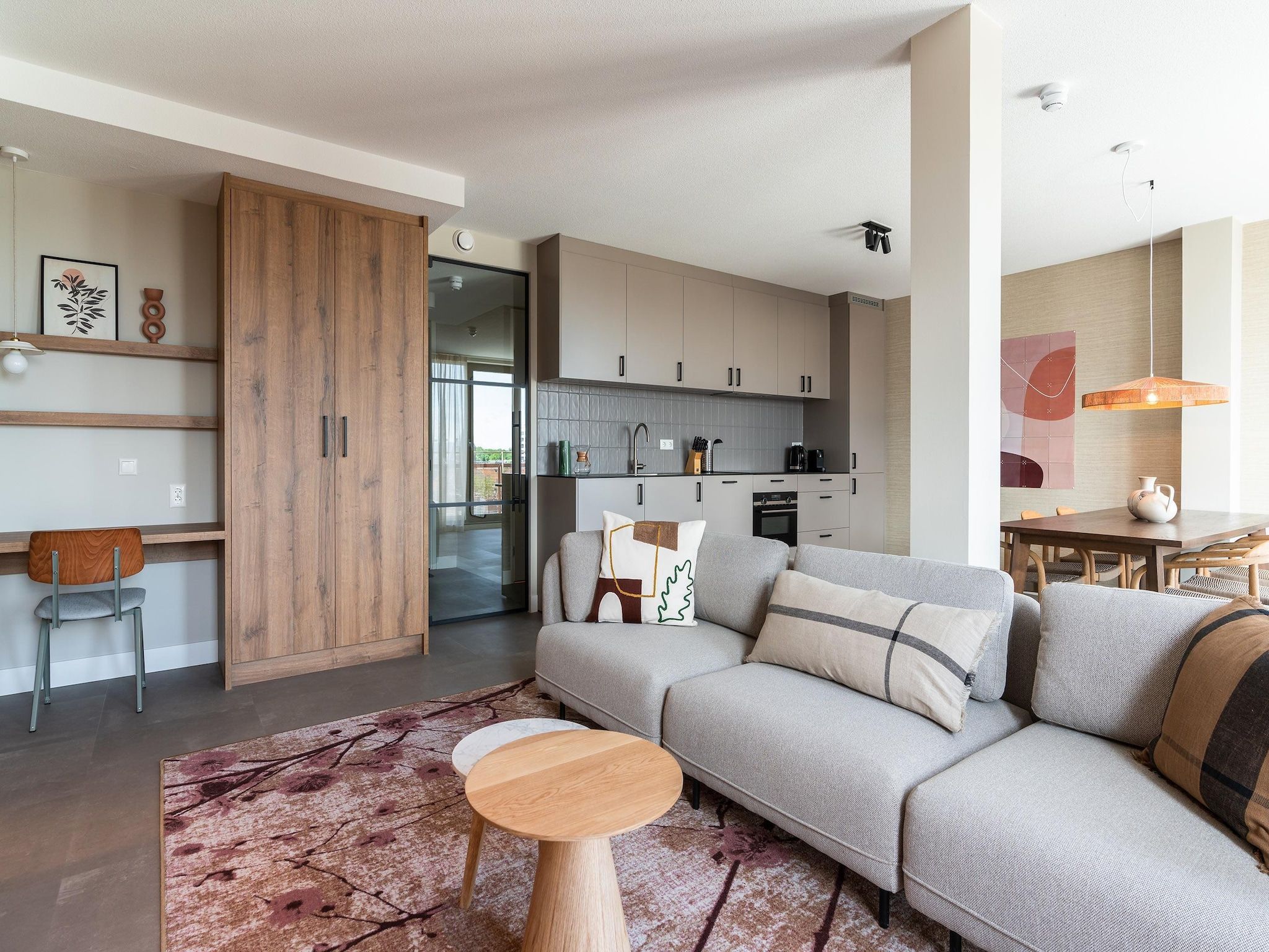 De woonkamer van Walden 6 in Den Haag