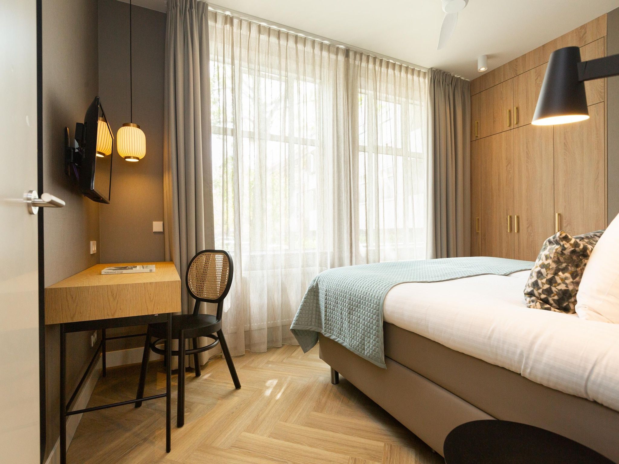 Een slaapkamer van Maurits 1 in Den Haag