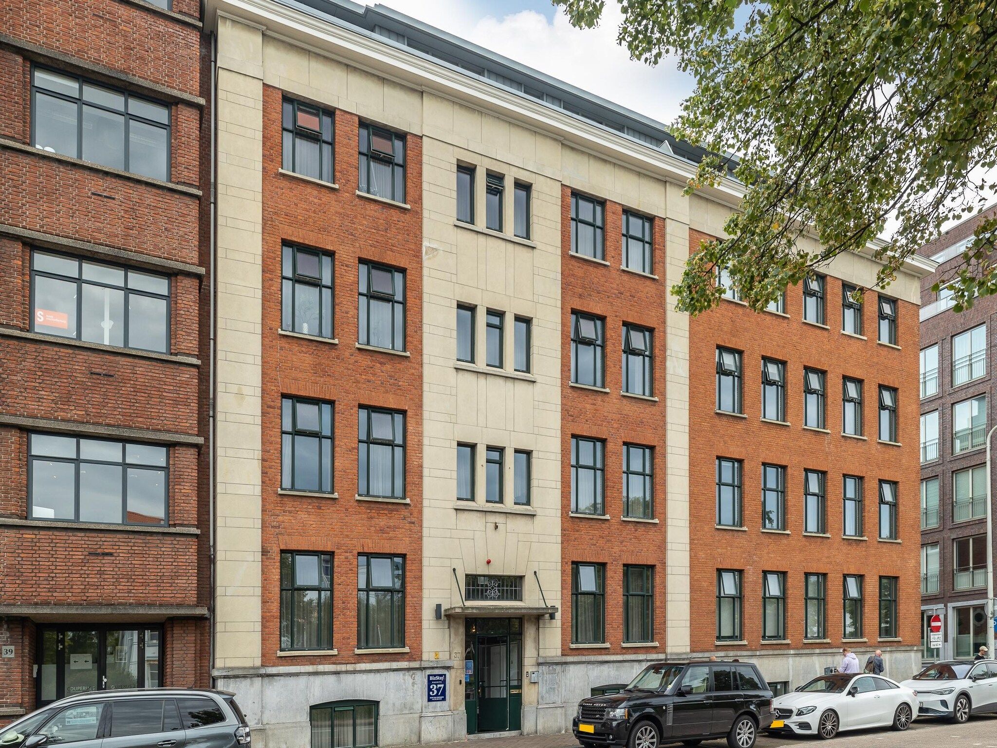 De buitenkant van Maurits 1 in Den Haag