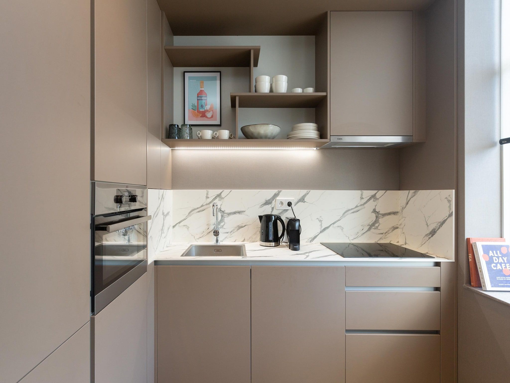 De keuken van Maurits 2 in Den Haag