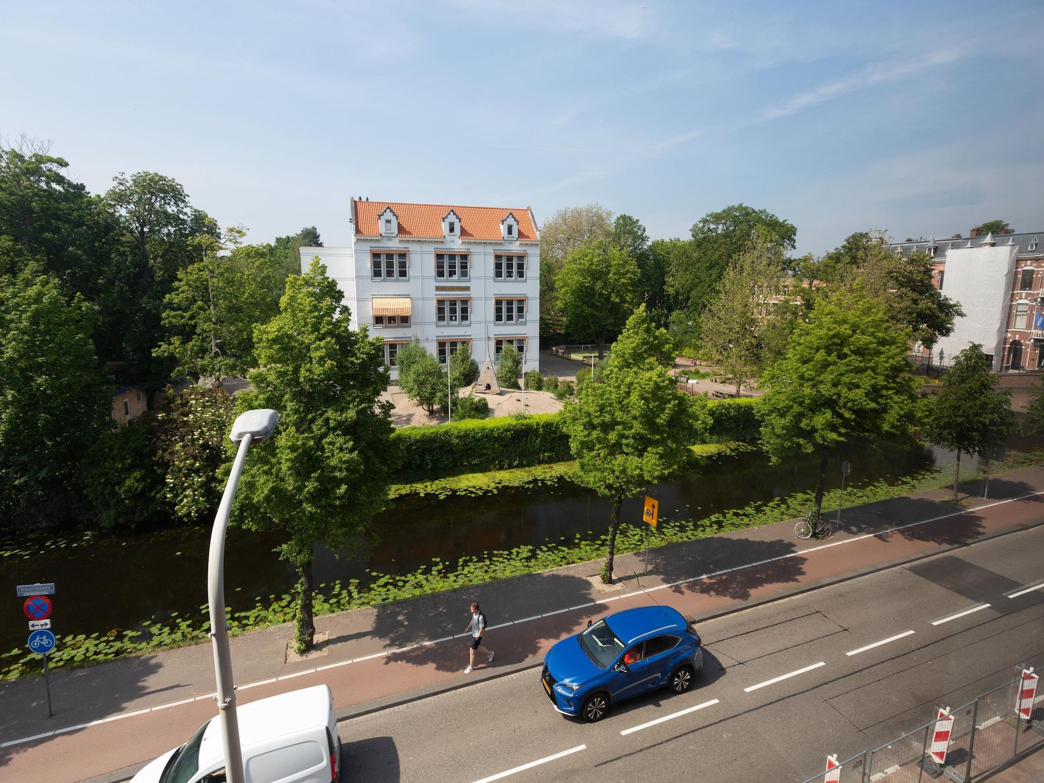 Het uitzicht vanaf Maurits 6 in Den Haag