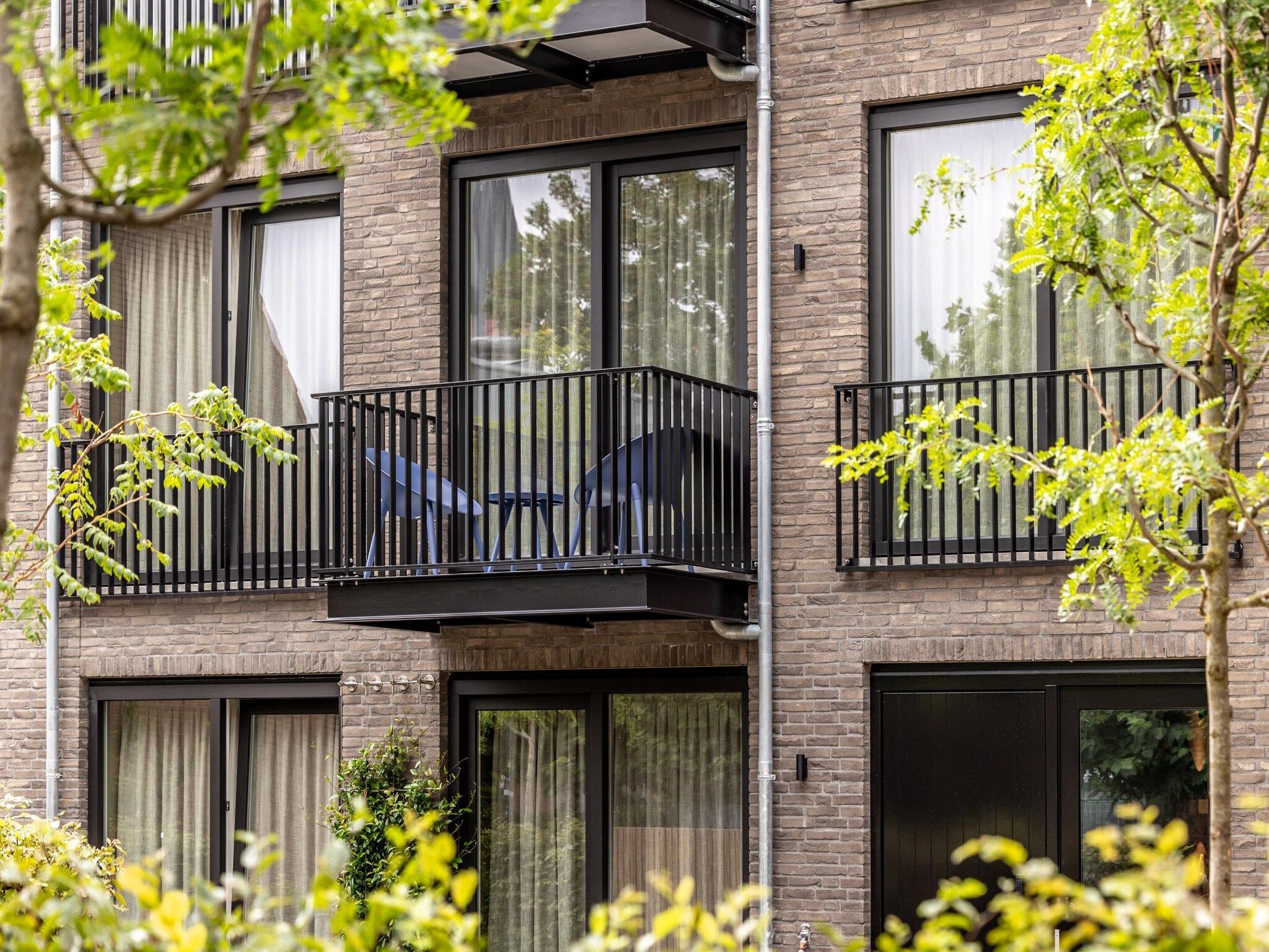 De buitenkant van Delft 2B in Delft
