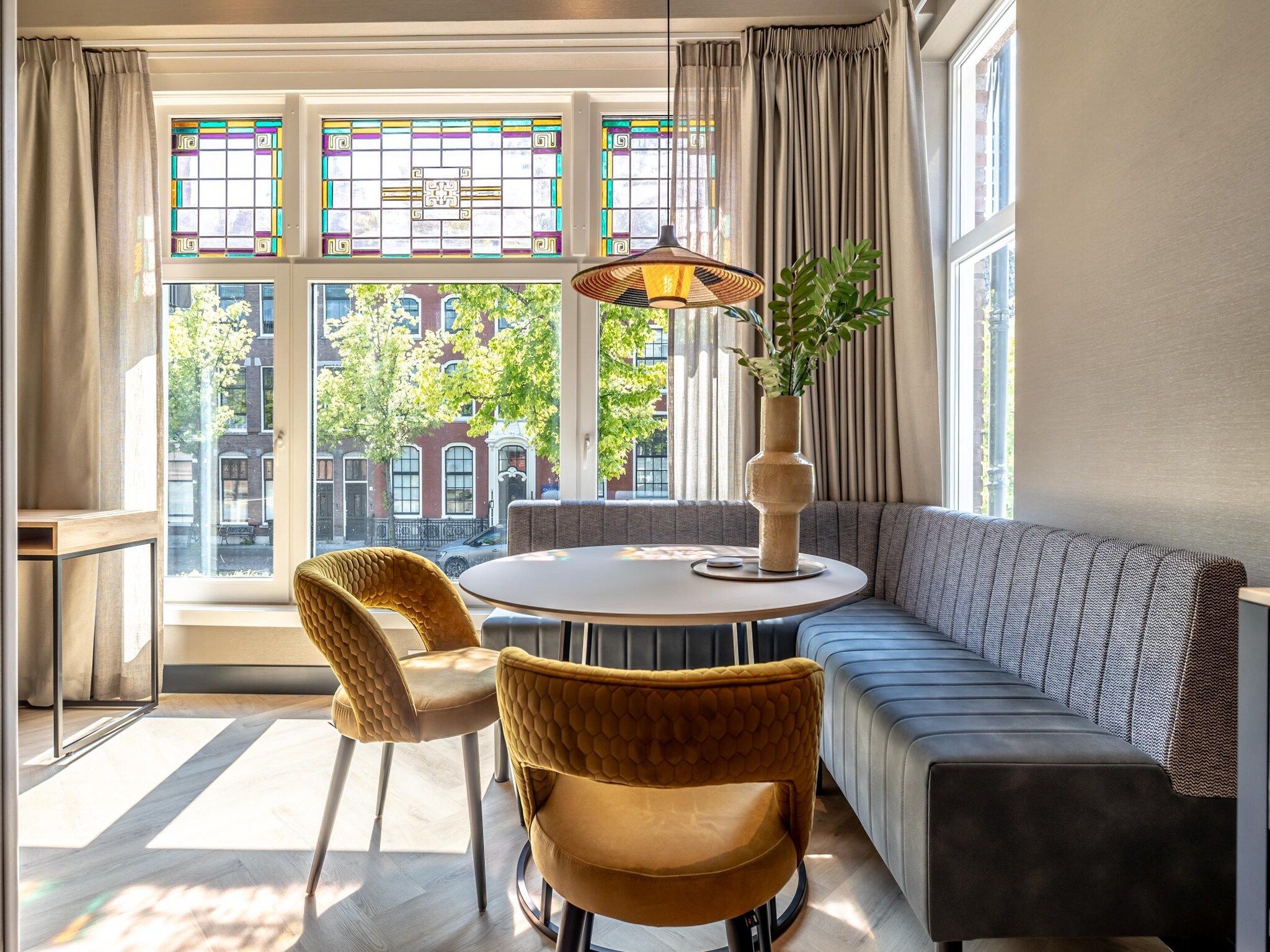 De eetkamer van Delft 2C in Delft
