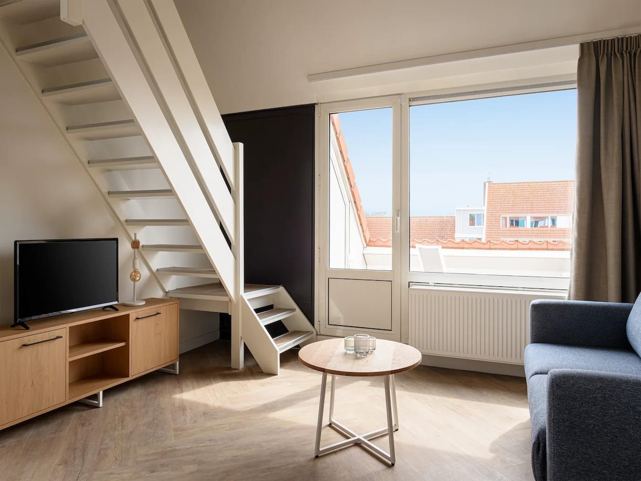 De woonkamer van Appartement Comfort 2BR in Bruinisse