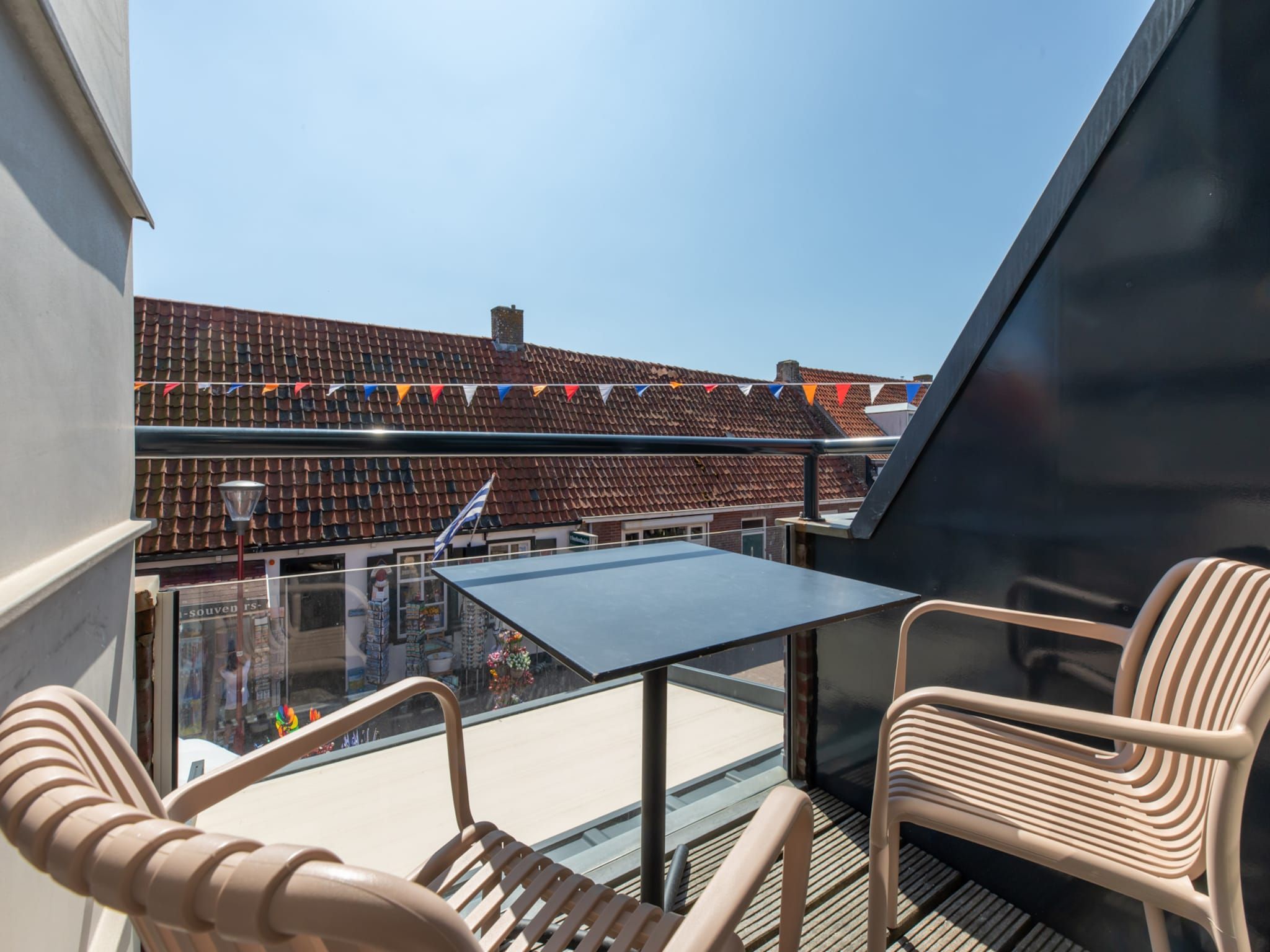 Het terras van Vakantiehuisje Langstraat 29B Zoutelande 4 Personen  Comfortabel Verblijf in Zoutelande
