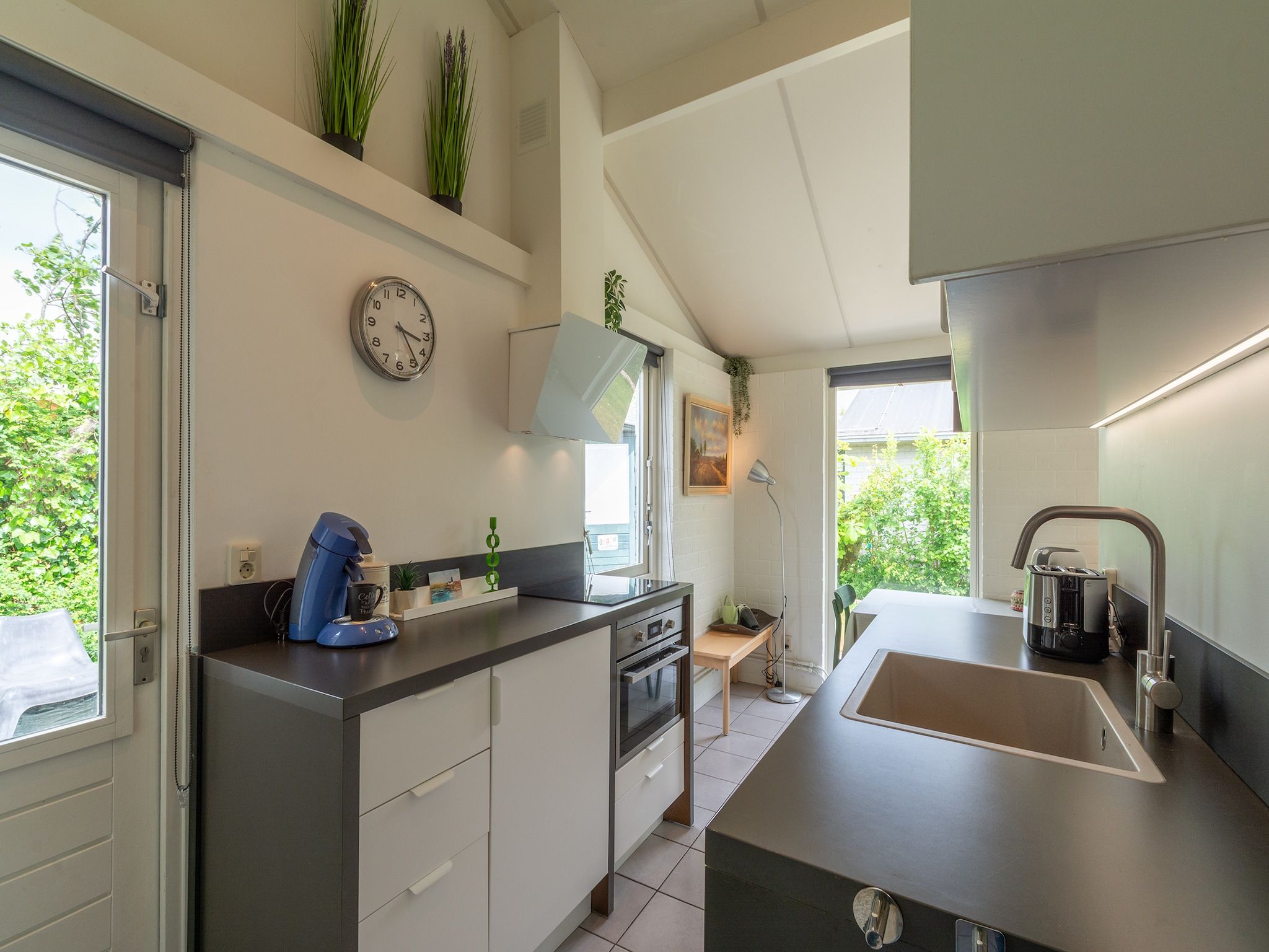 De keuken van Watersnip 9 in Petten