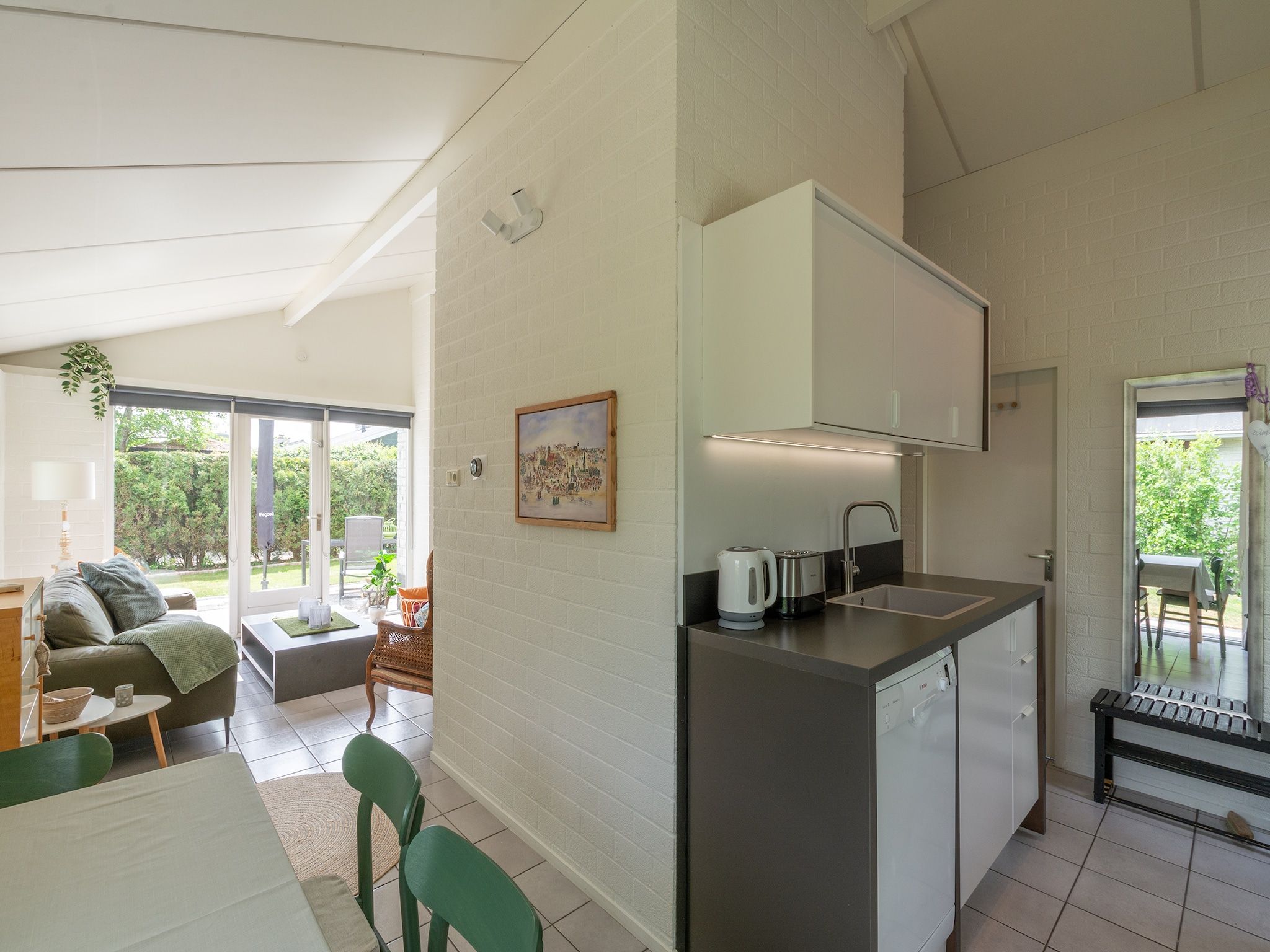 De keuken van Watersnip 9 in Petten