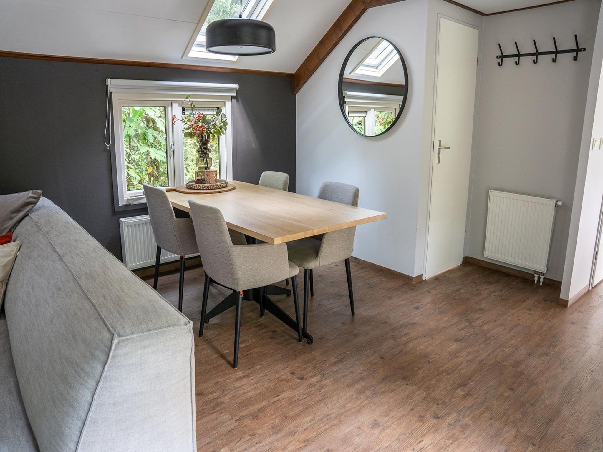 De eetkamer van Heivlinder 4p in Ermelo