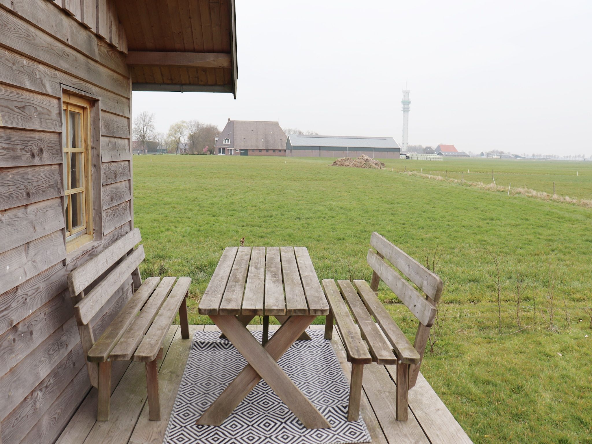 Het terras van Grutto in Tjerkgaast