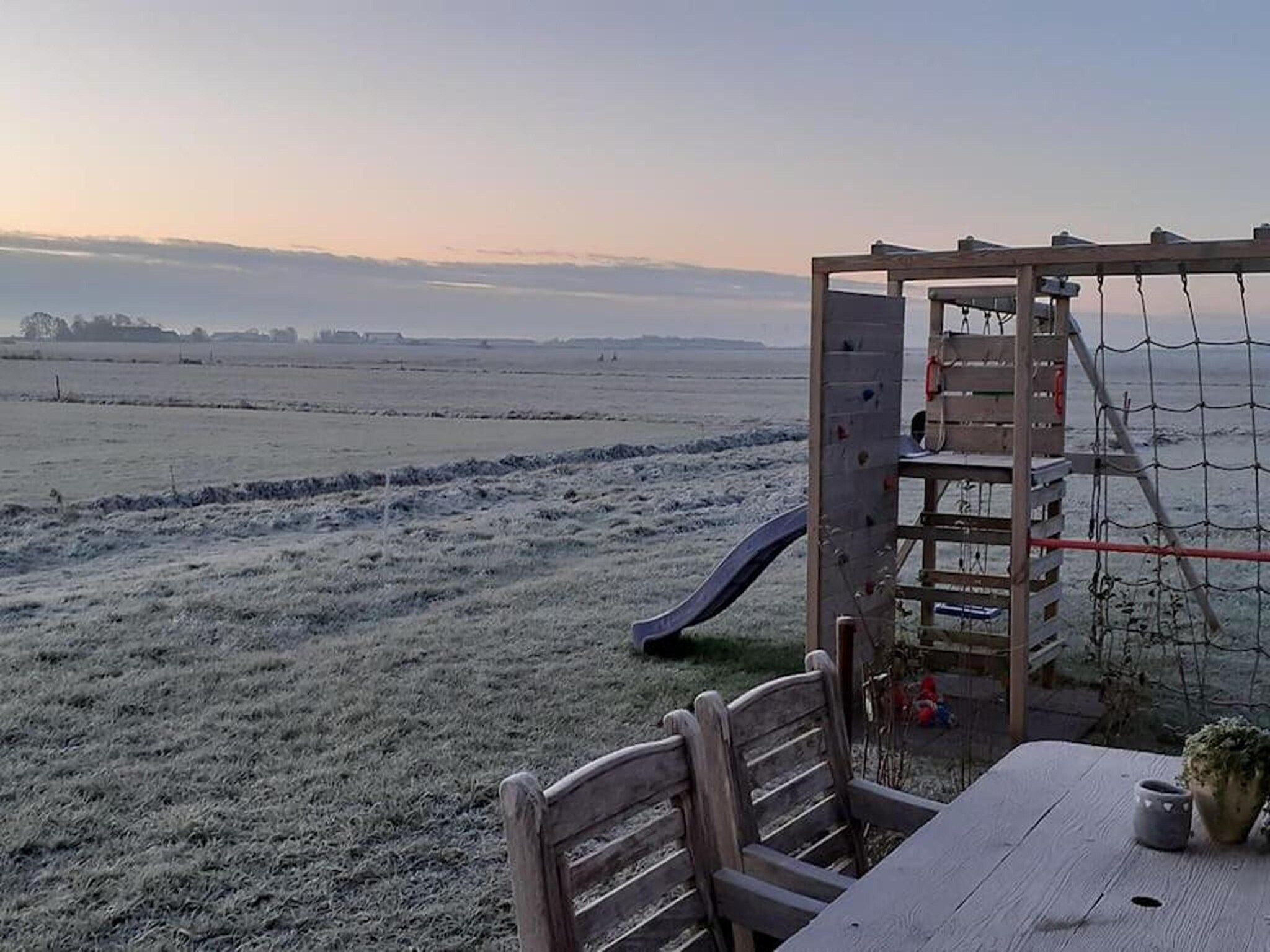 Het uitzicht vanaf Tureluur in Tjerkgaast