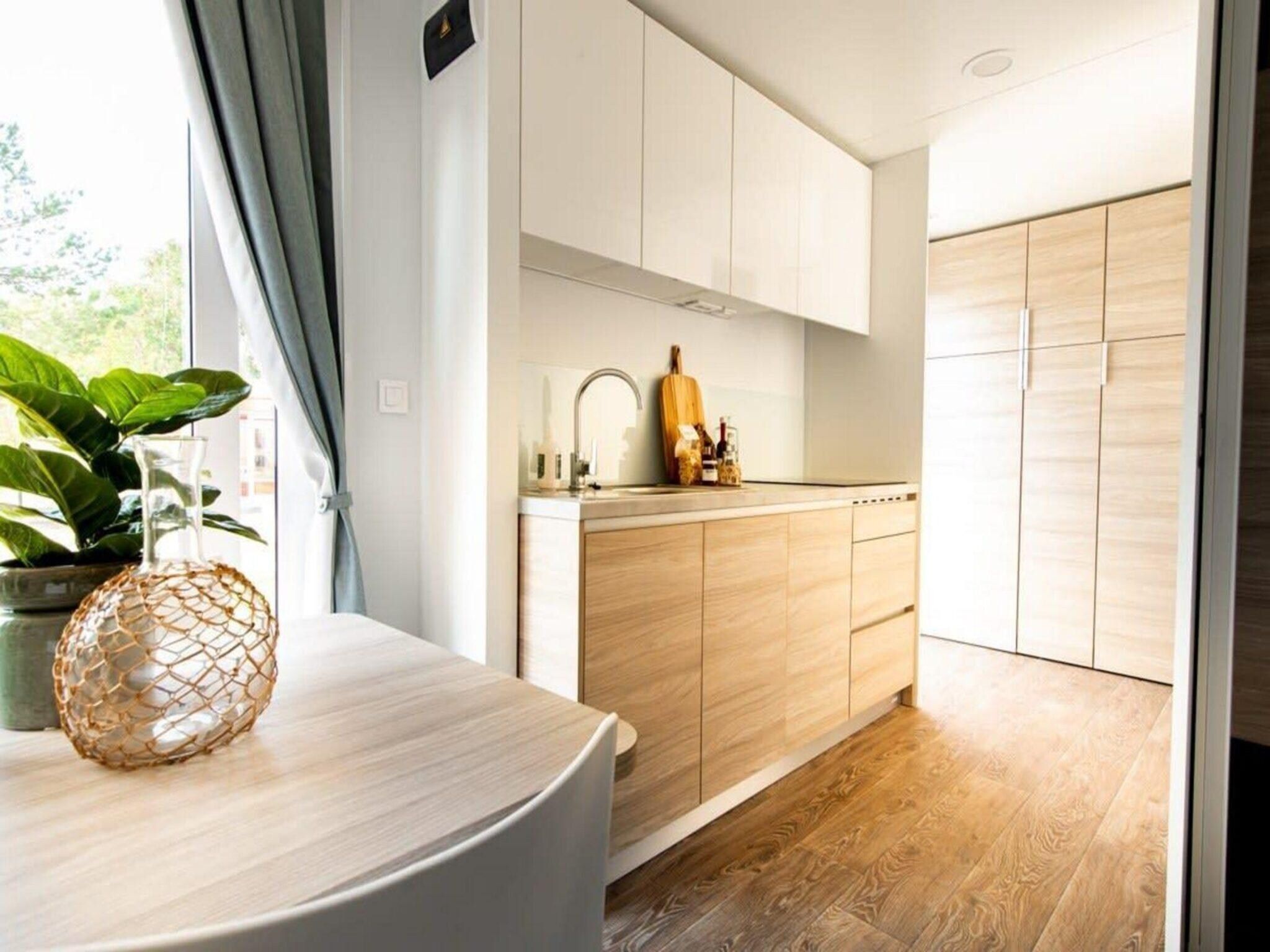 De eetkamer van Cosy Unique Plus 6 in Belfeld