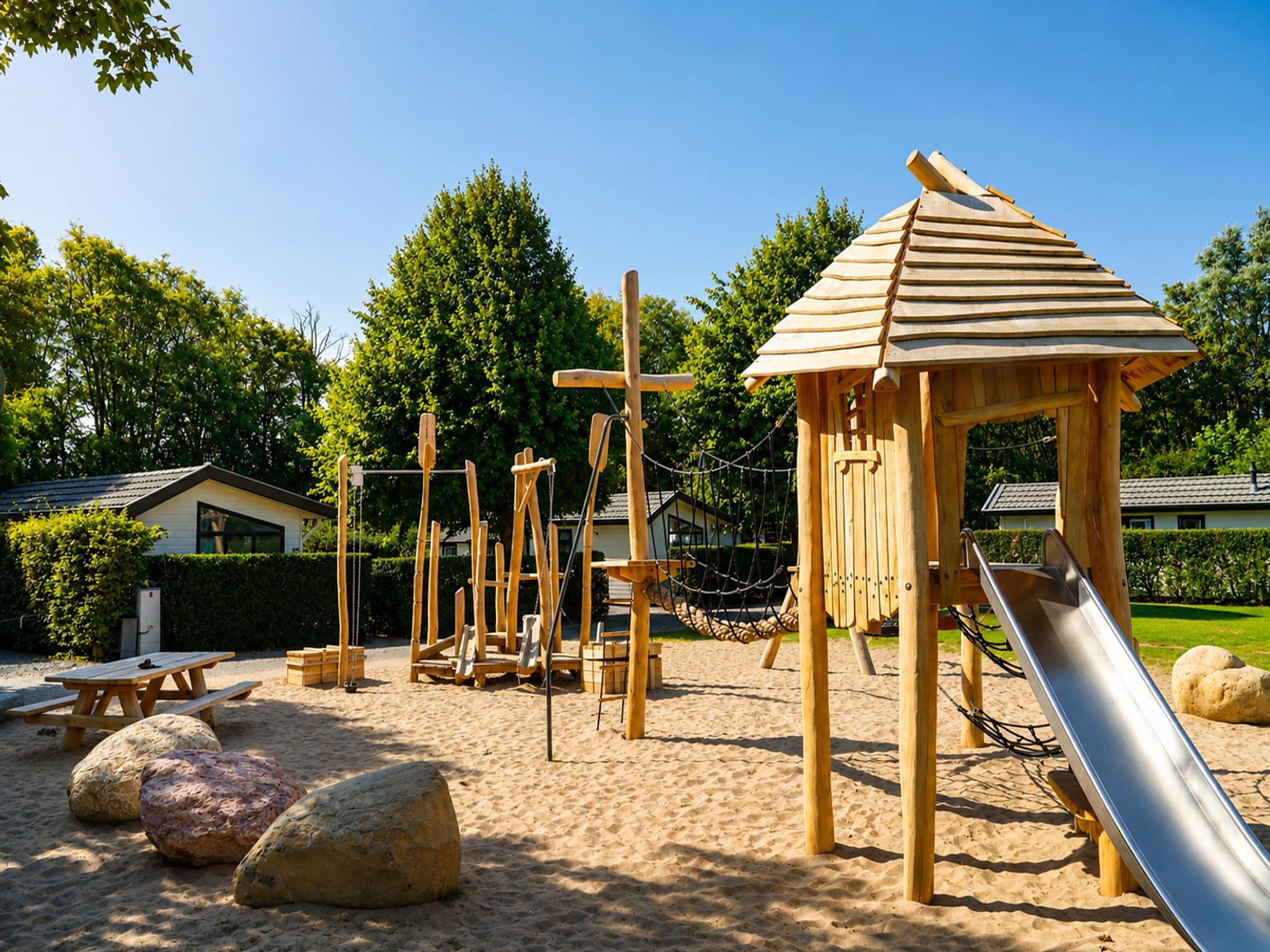 Parkfaciliteiten bij Comfort 5 people in Noordwijk