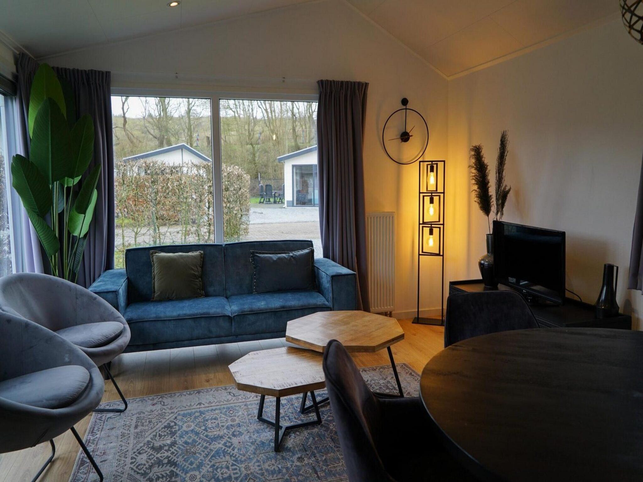 De woonkamer van Comfort 5 people in Noordwijk