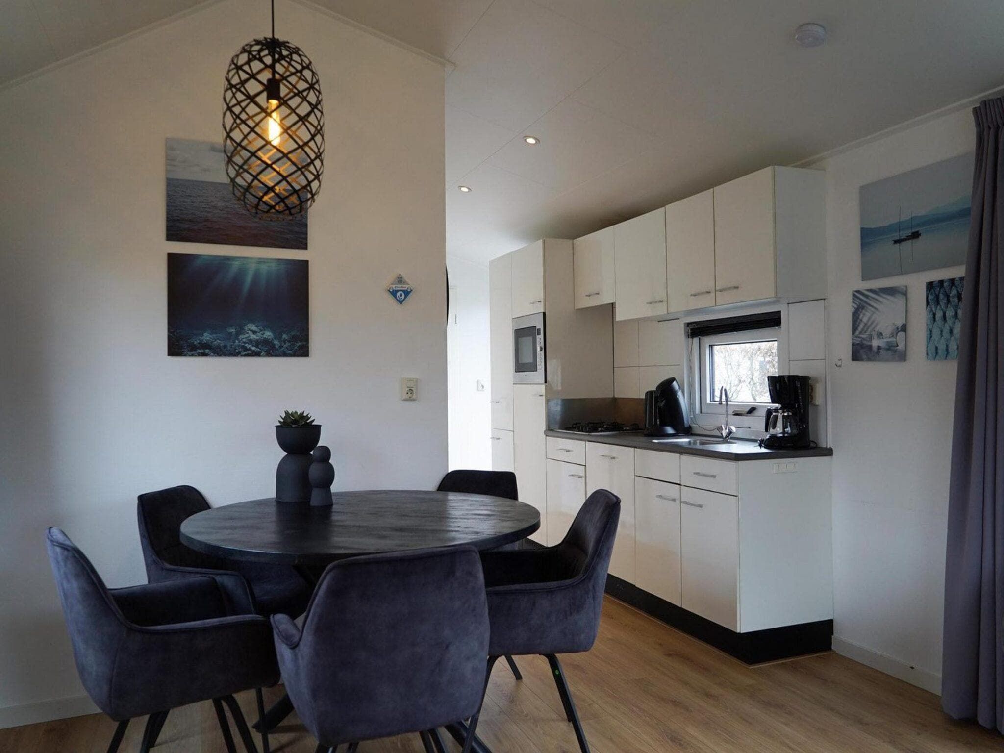 De keuken van Comfort 5 people in Noordwijk