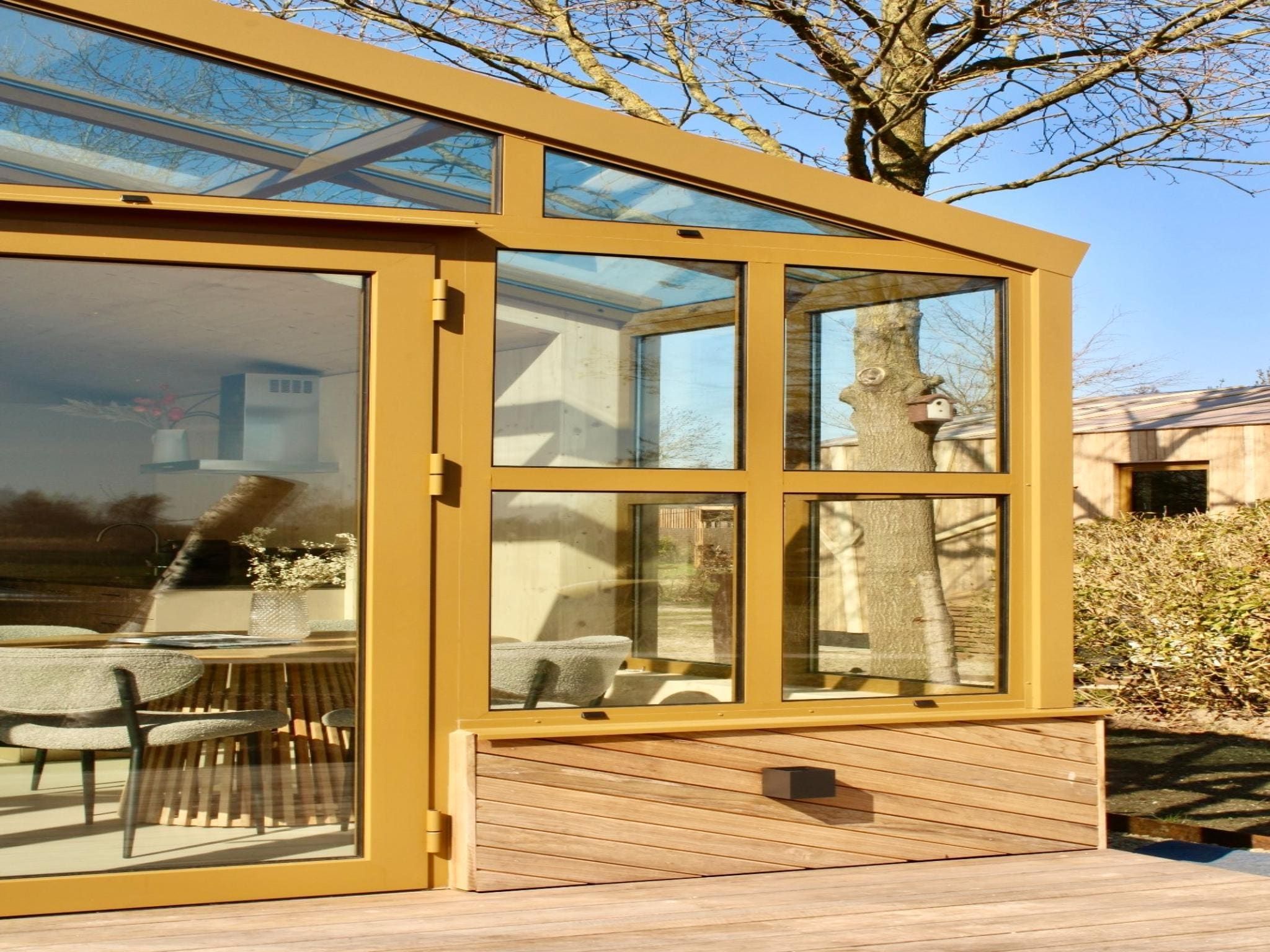 Groepsaccommodatie + 4 large greenhouses (36 personen) in Scherpenzeel (FR) - Foto 1 van 39