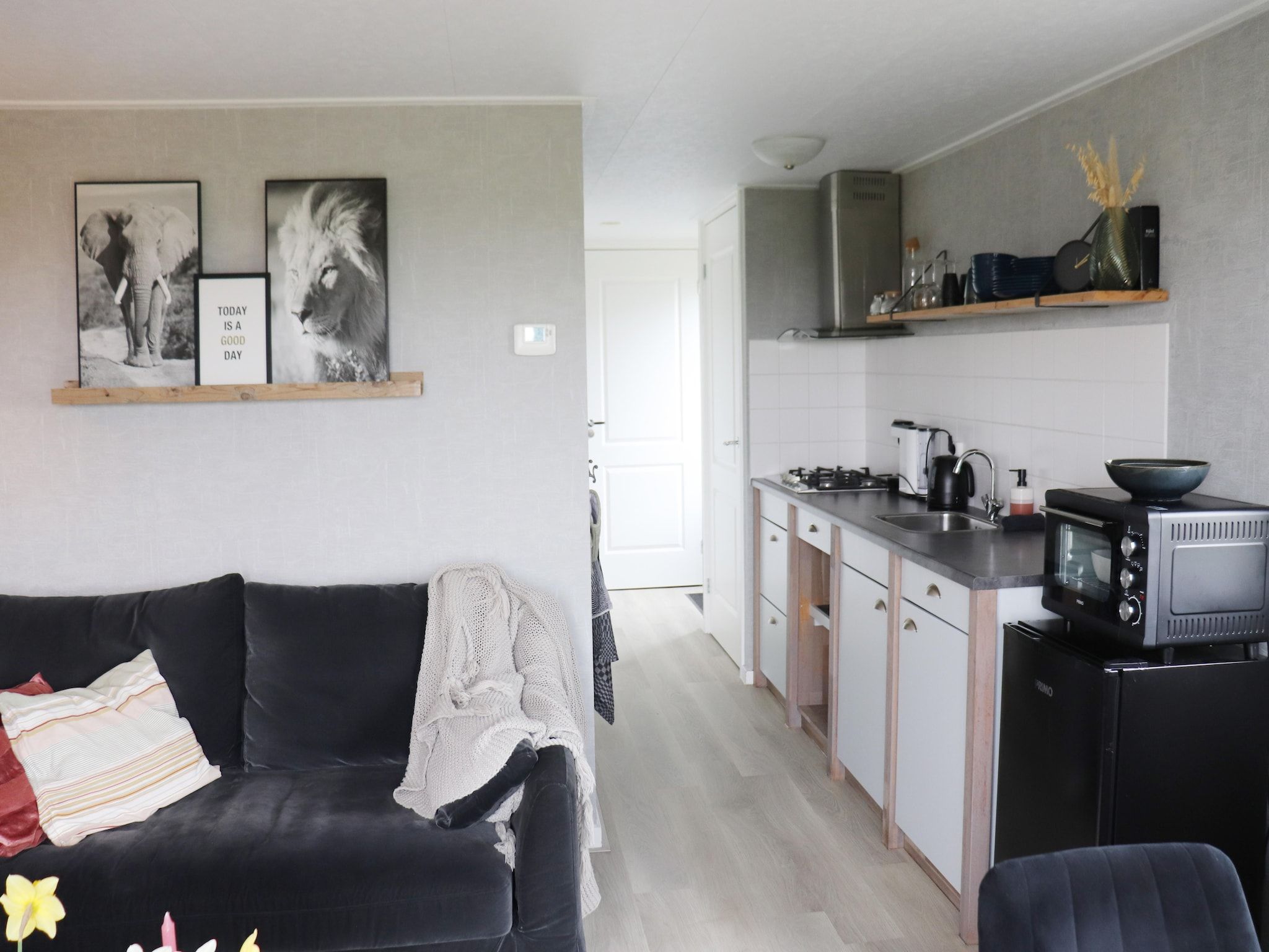De keuken van Grutto en Turleluur in Tjerkgaast