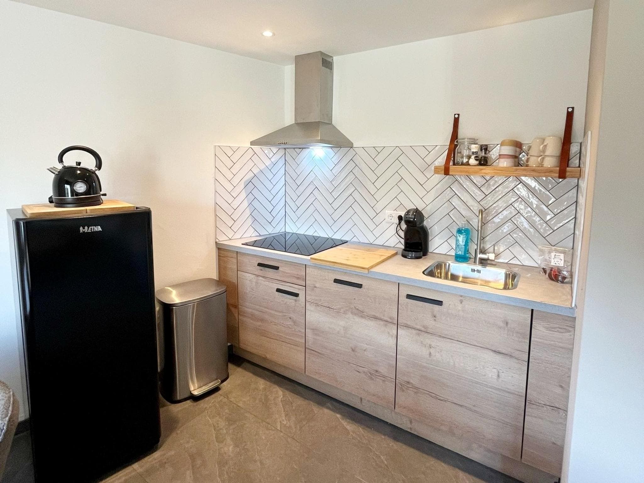 De keuken van Valleyview Cottages - NR07 in Voerendaal