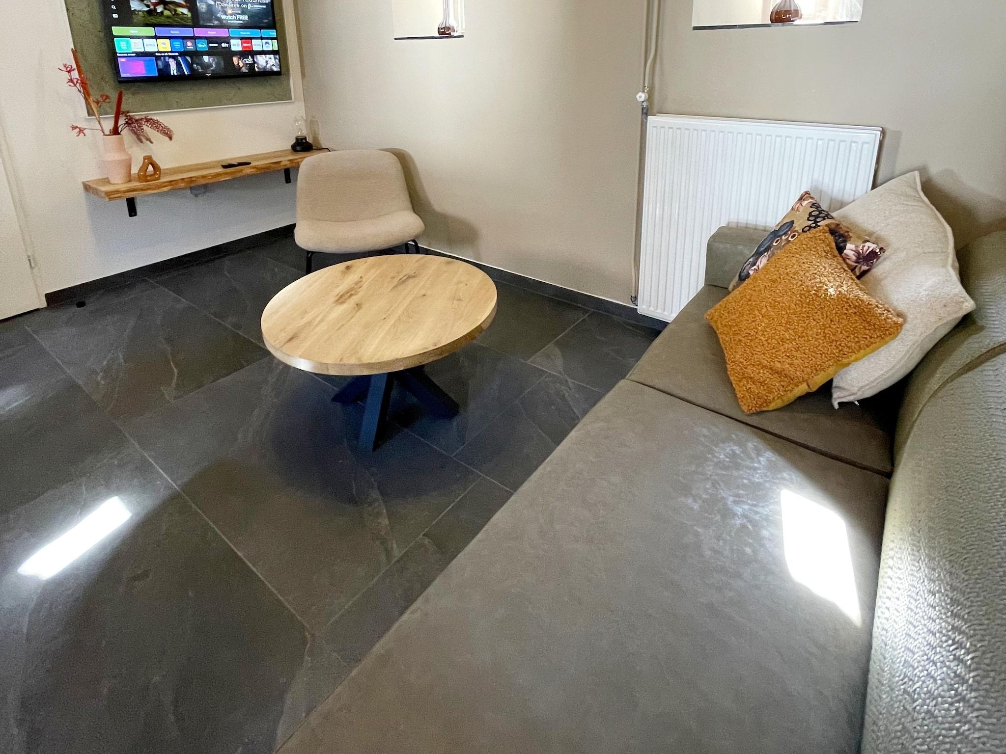 De woonkamer van Valleyview Cottages - NR18 in Voerendaal