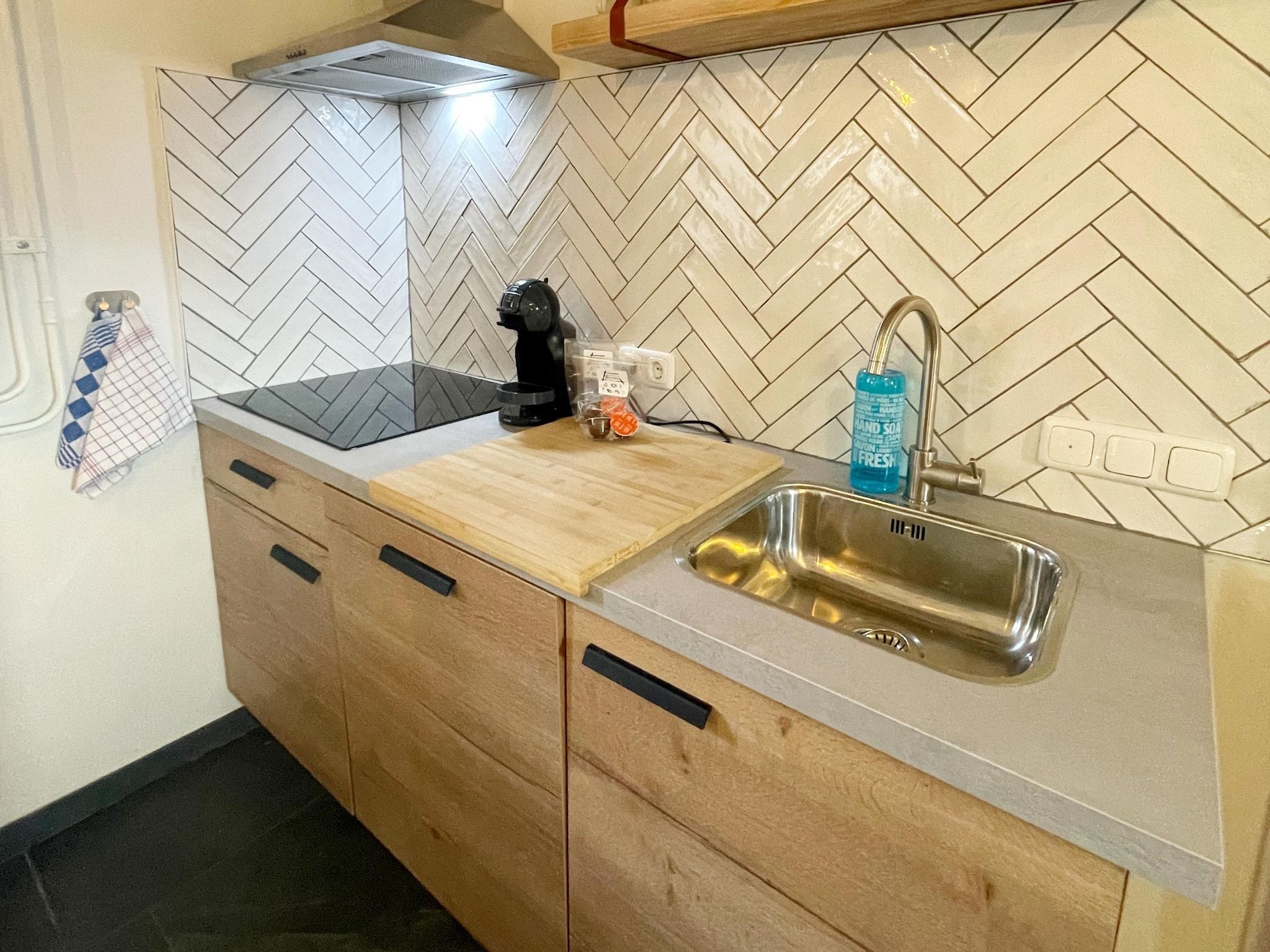 De keuken van Valleyview Cottages - NR18 in Voerendaal