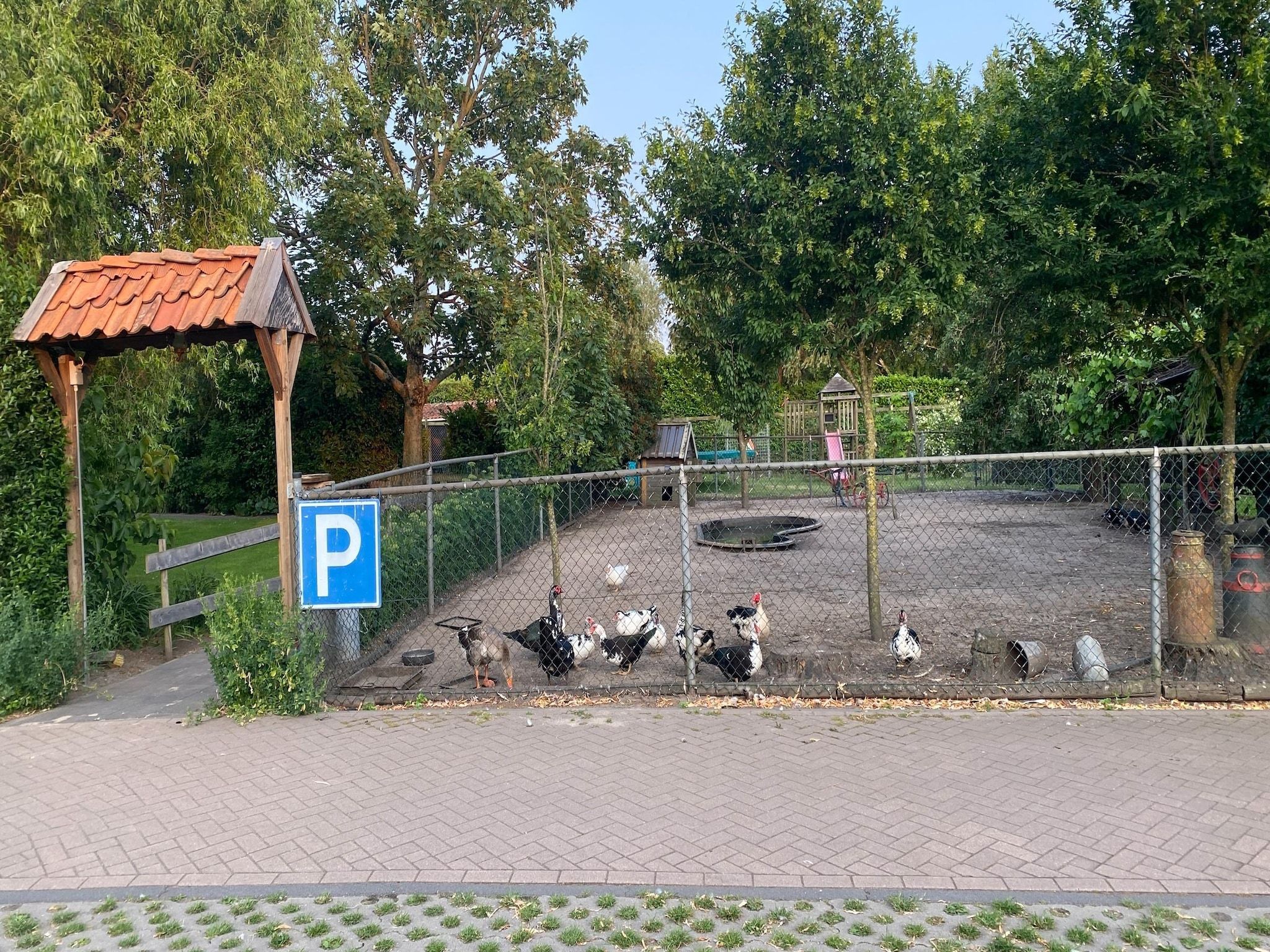 Parkfaciliteiten bij De Hofstede in Bergen op Zoom