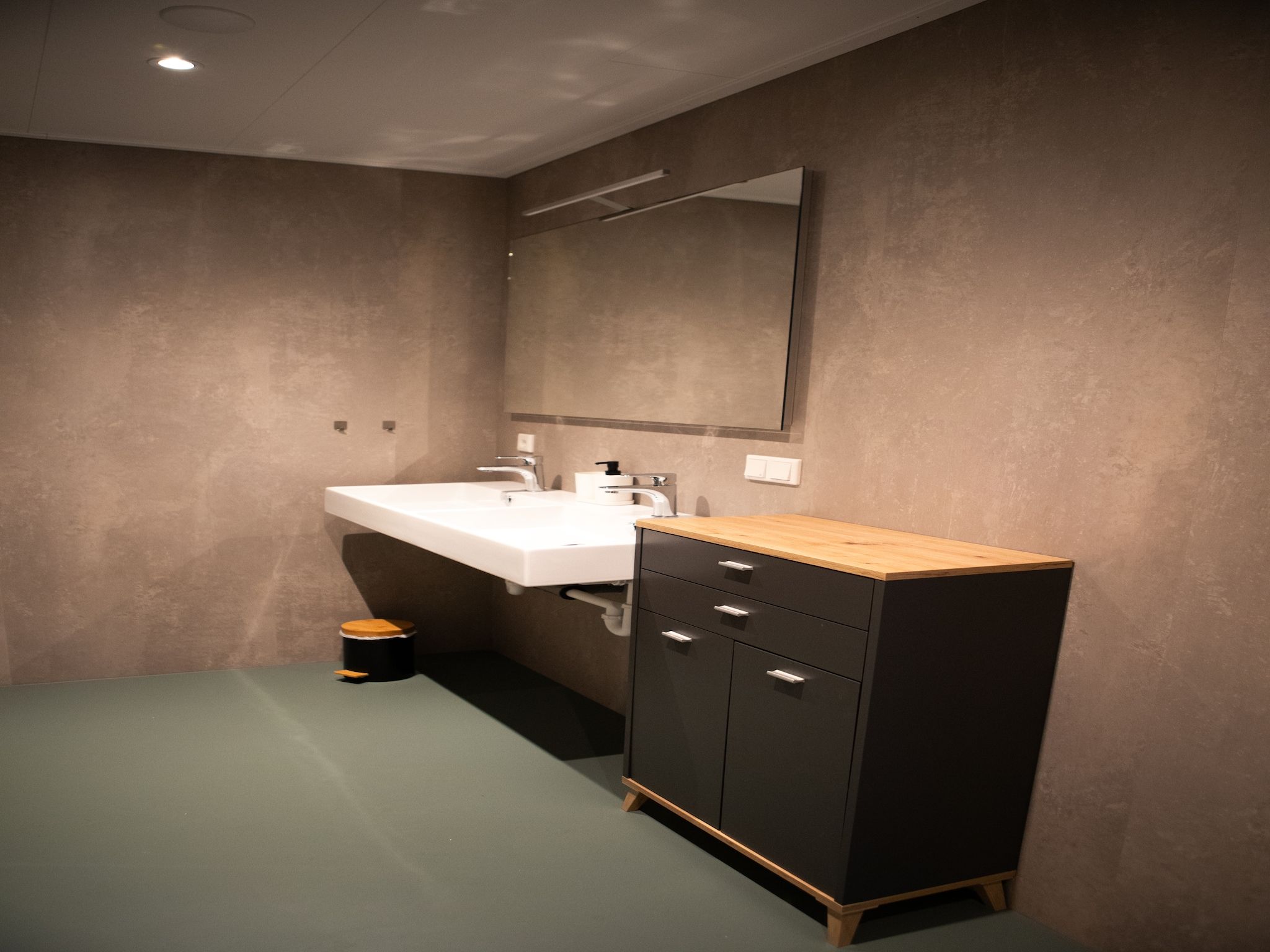 De badkamer van Het Boshuis in Oirschot