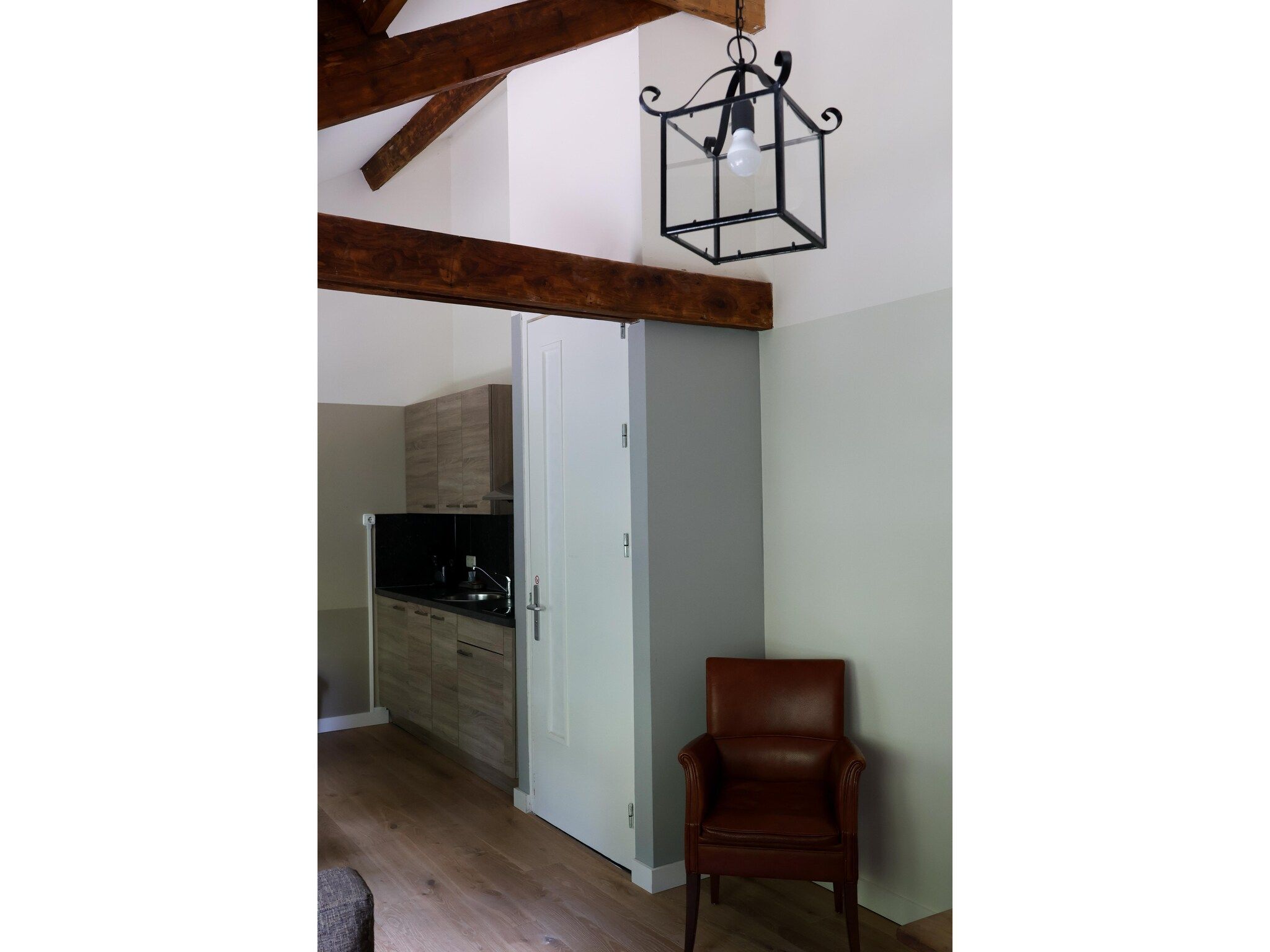 De keuken van Luxe appartement Nous - Begane grond in Valkenburg