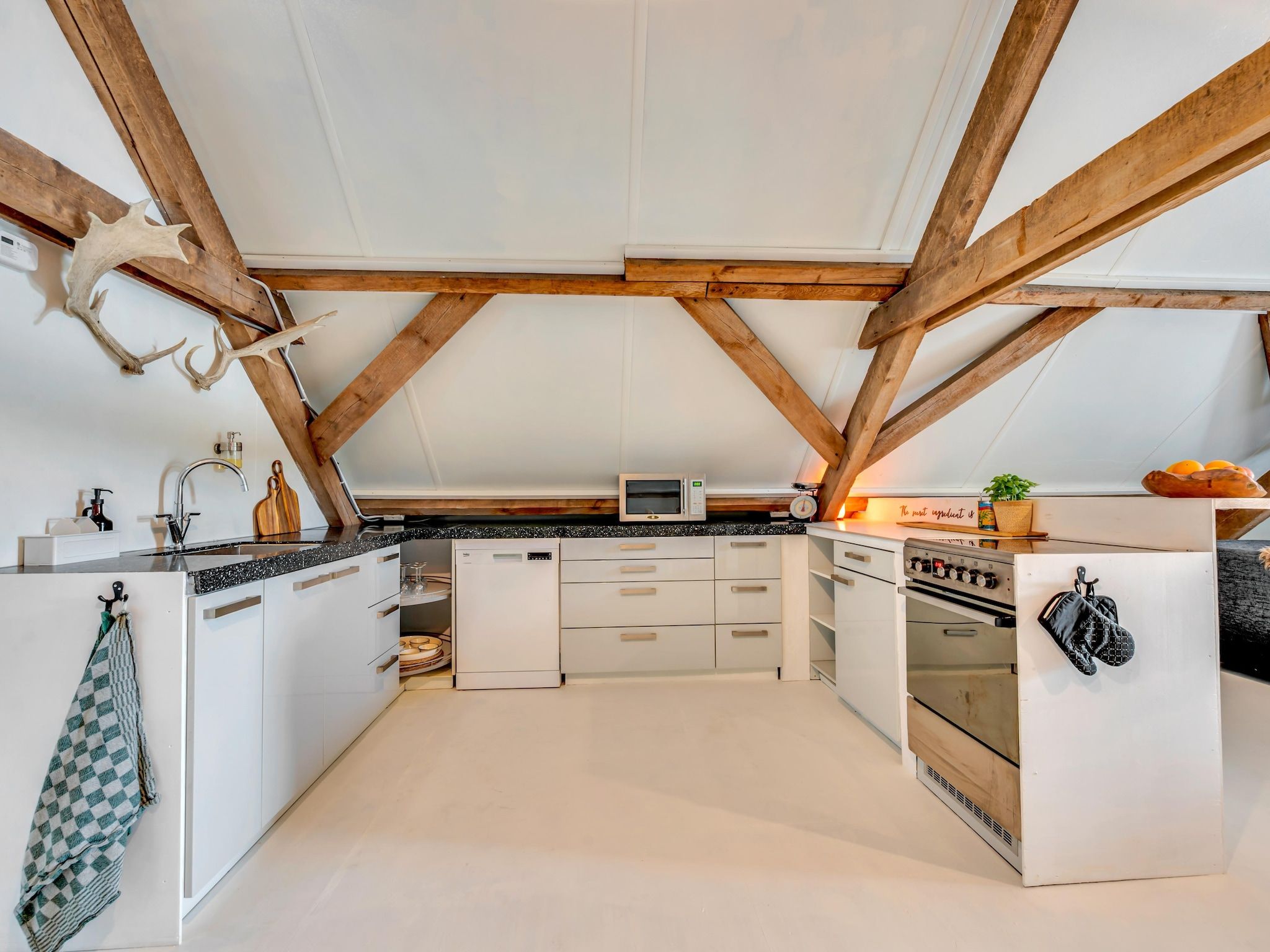 De keuken van Klein Blankenstein in Doorn