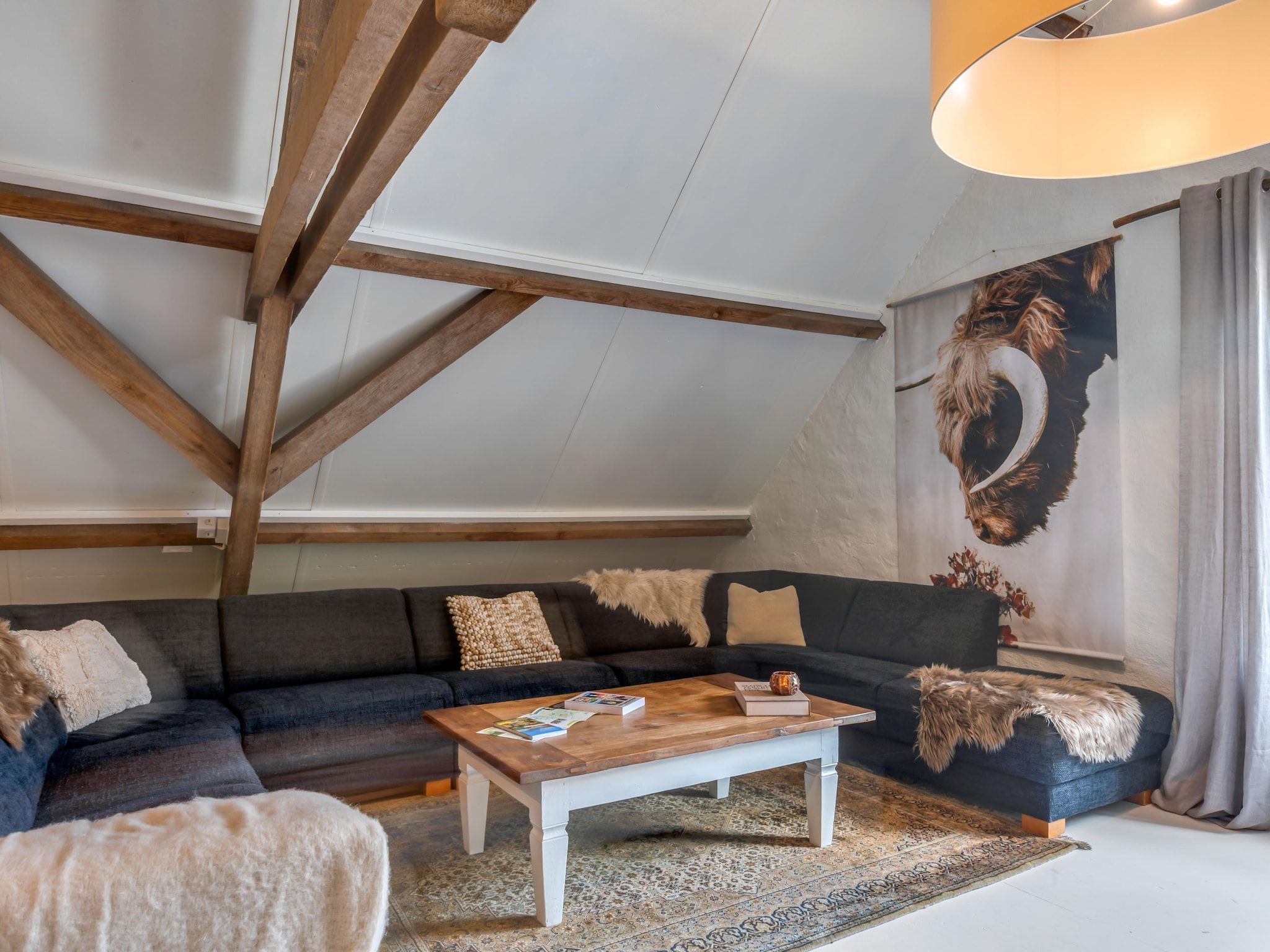 De woonkamer van Klein Blankenstein in Doorn