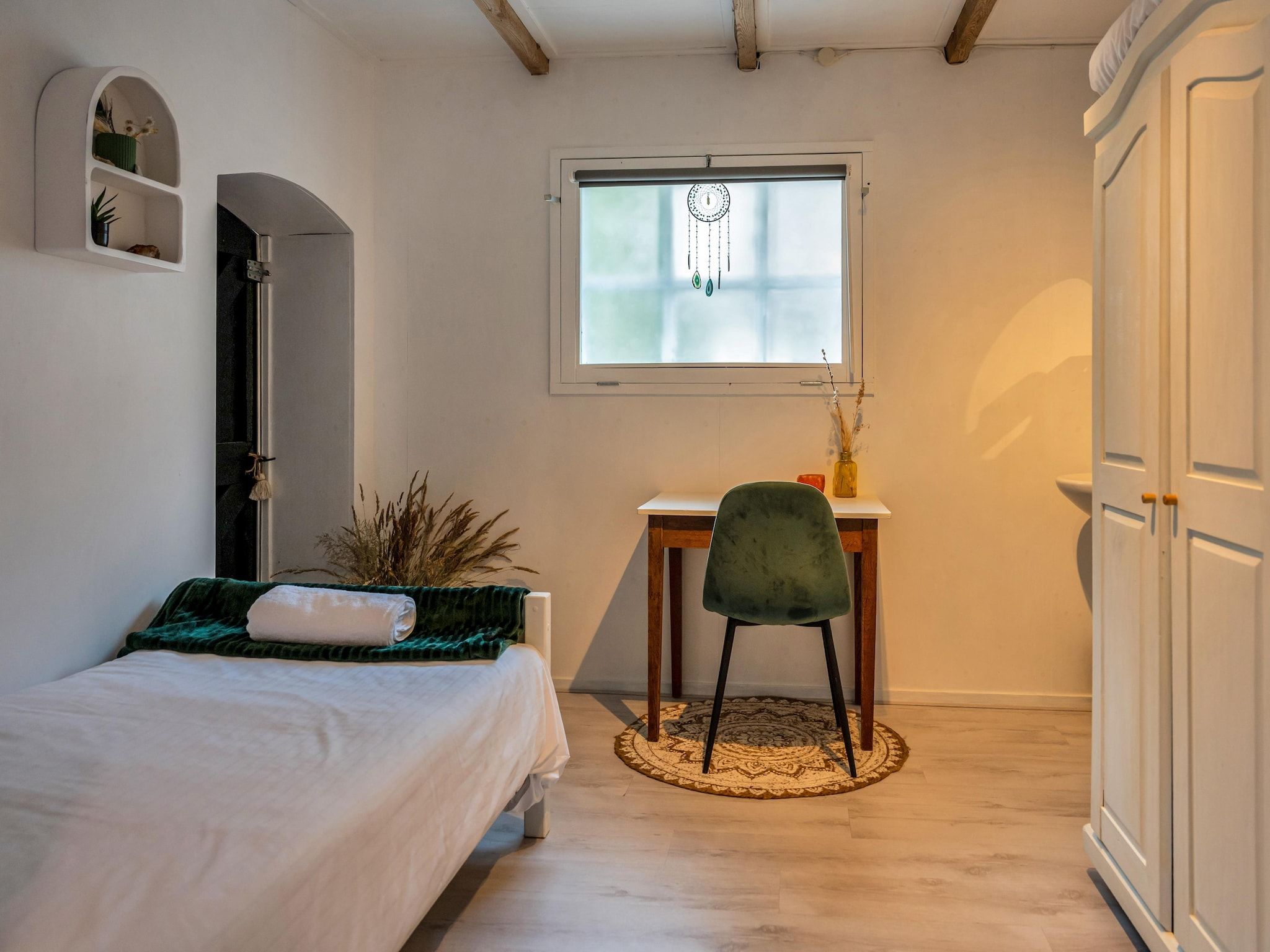 Een slaapkamer van Klein Blankenstein in Doorn